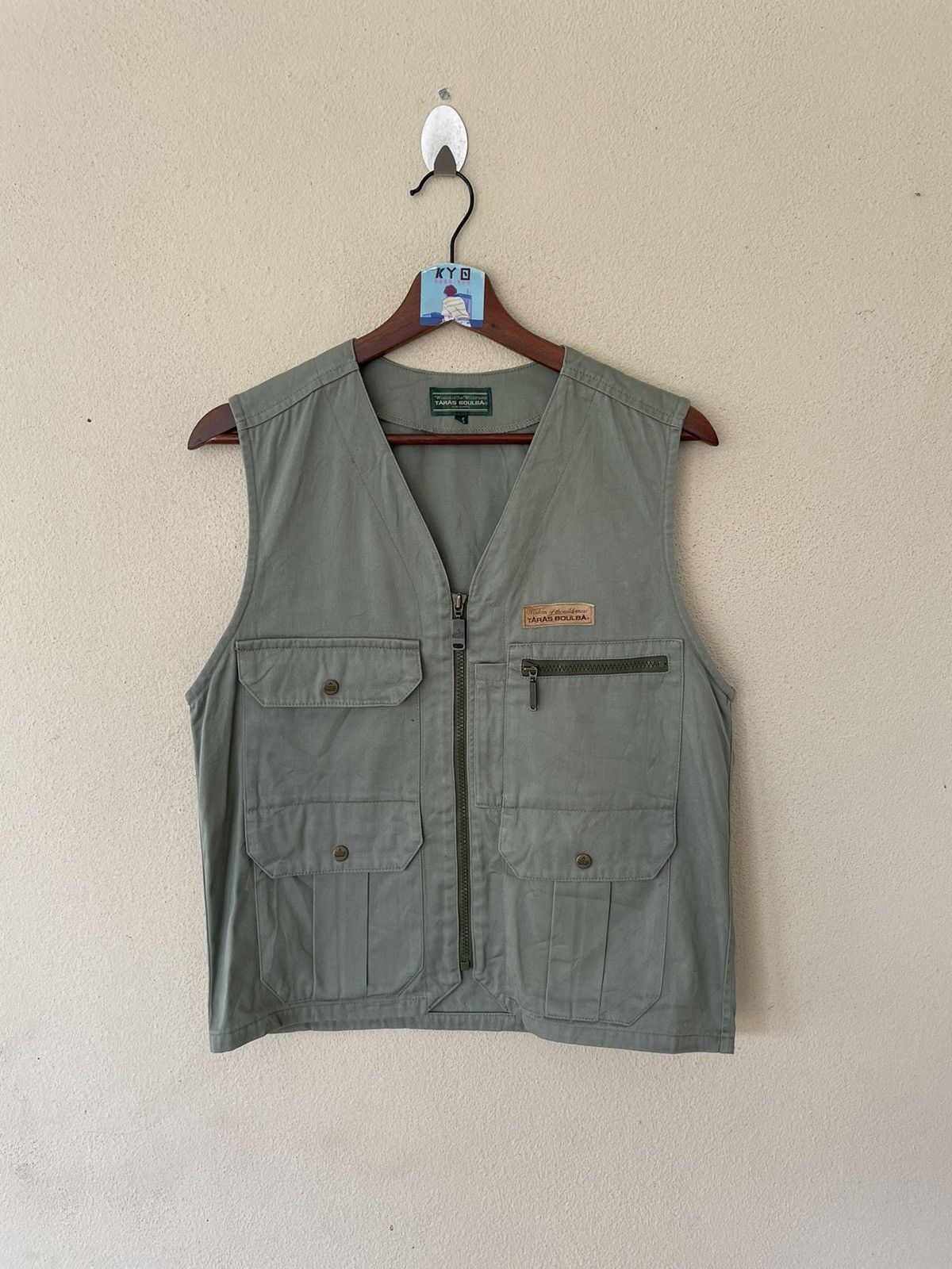 Japanese Brand × Vintage VINTAGE TARAS BOULBA HUNTER VEST Size US M / EU 48-50 / 2 - 2 Thumbnail