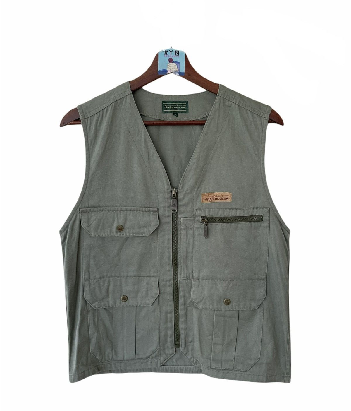 Japanese Brand × Vintage VINTAGE TARAS BOULBA HUNTER VEST Size US M / EU 48-50 / 2 - 1 Thumbnail