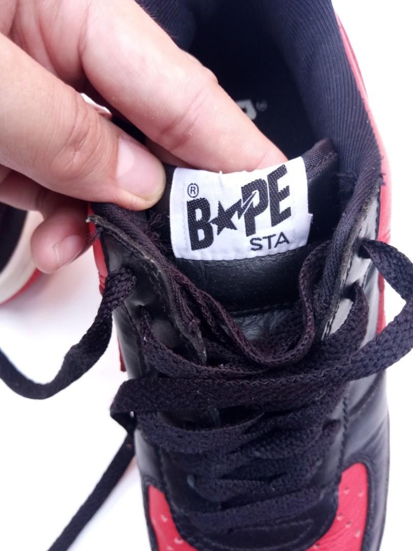 Bape Bapesta FS001 OG Breds Size US 5.5 / EU 38 - 8 Thumbnail