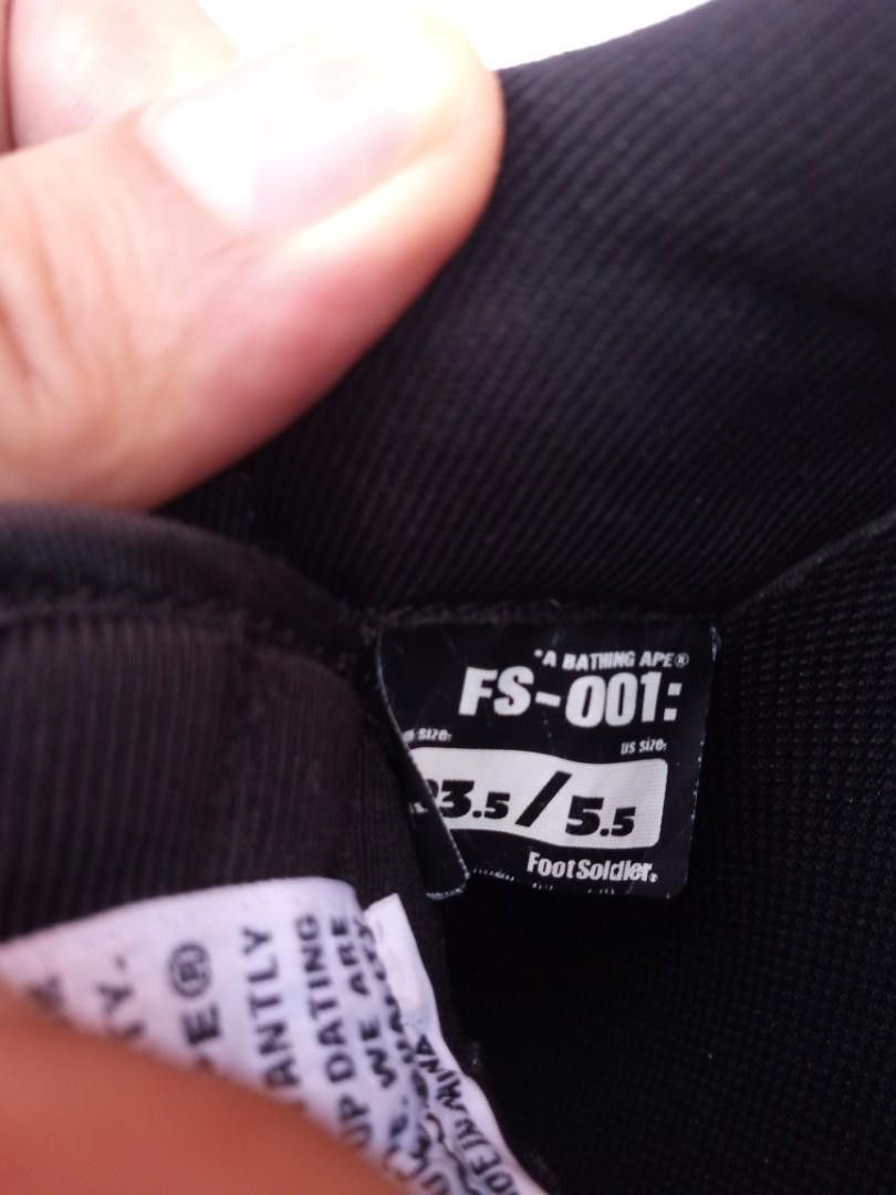 Bape Bapesta FS001 OG Breds Size US 5.5 / EU 38 - 9 Thumbnail
