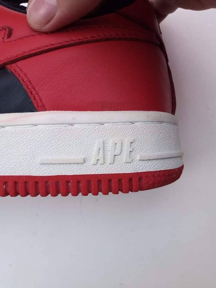 Bape Bapesta FS001 OG Breds Size US 5.5 / EU 38 - 11 Thumbnail