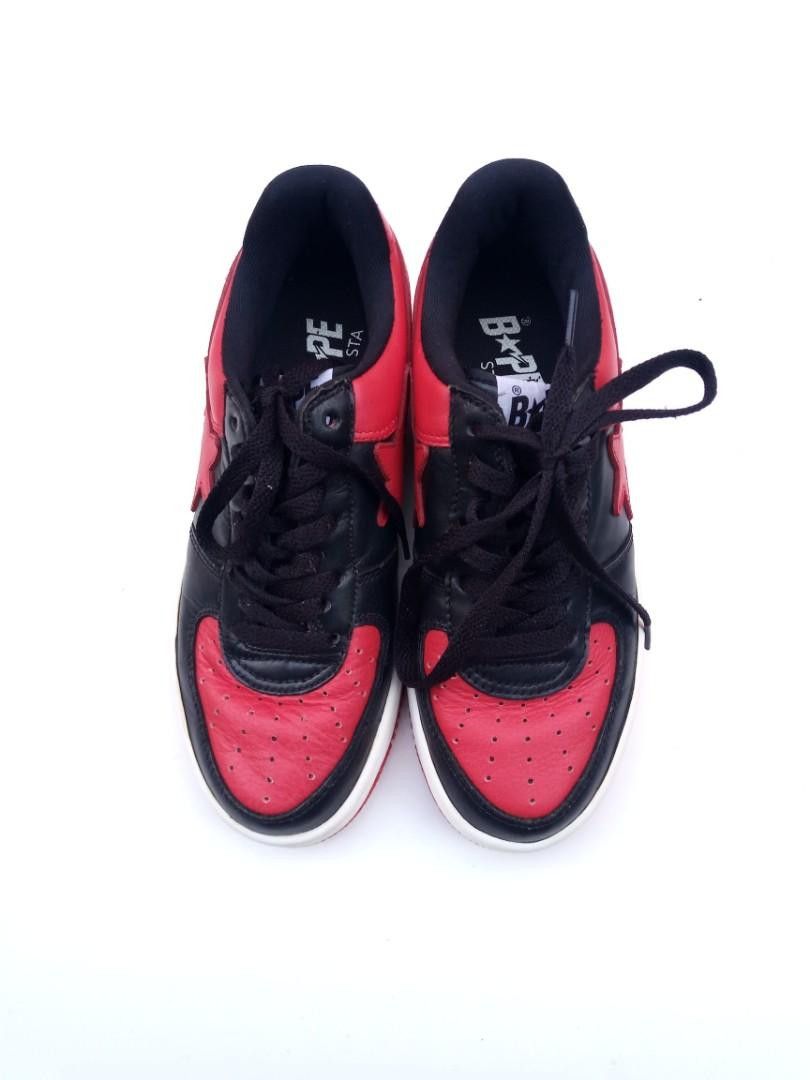 Bape Bapesta FS001 OG Breds Size US 5.5 / EU 38 - 2 Thumbnail