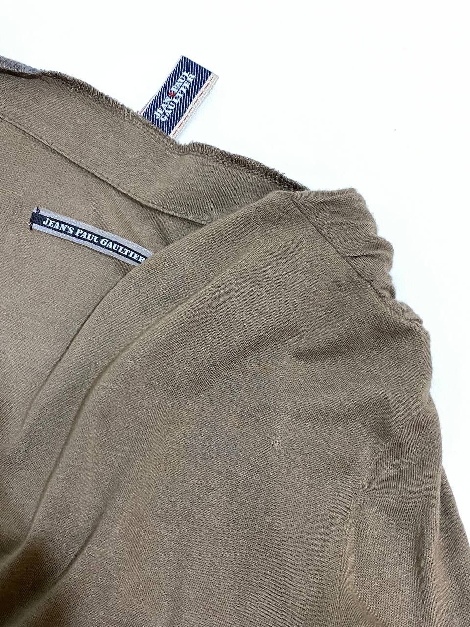 Jean Paul Gaultier × Vintage Vintage y2k Jean Paul Gaultier Logo Viscose Top(XS) Size XS / US 0-2 / IT 36-38 - 7 Thumbnail