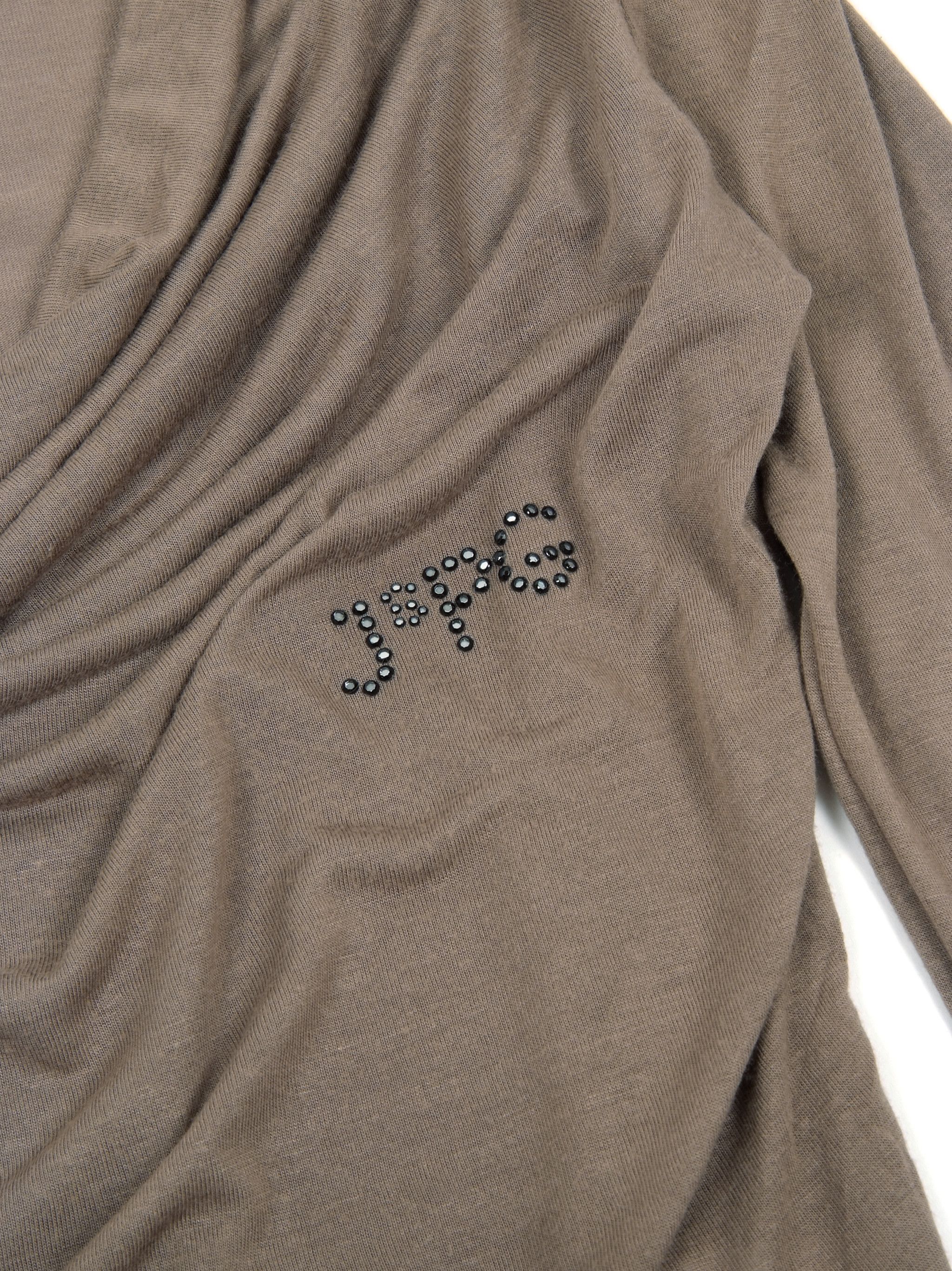 Jean Paul Gaultier × Vintage Vintage y2k Jean Paul Gaultier Logo Viscose Top(XS) Size XS / US 0-2 / IT 36-38 - 4 Thumbnail