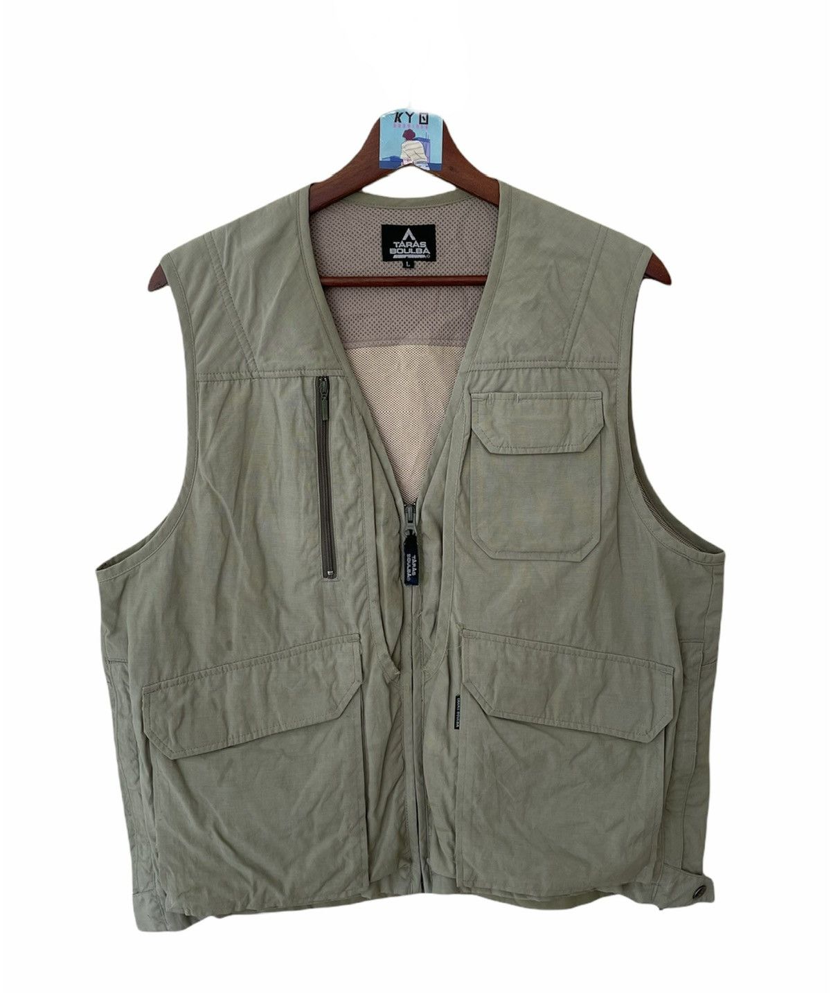Japanese Brand × Vintage VINTAGE TARAS BOULBA HUNTER VEST Size US L / EU 52-54 / 3 - 1 Thumbnail