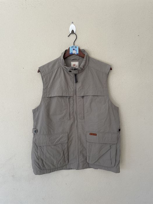 Vintage 1990s Fox Fire Cargo Vest / Vintage Denim / Streetwear