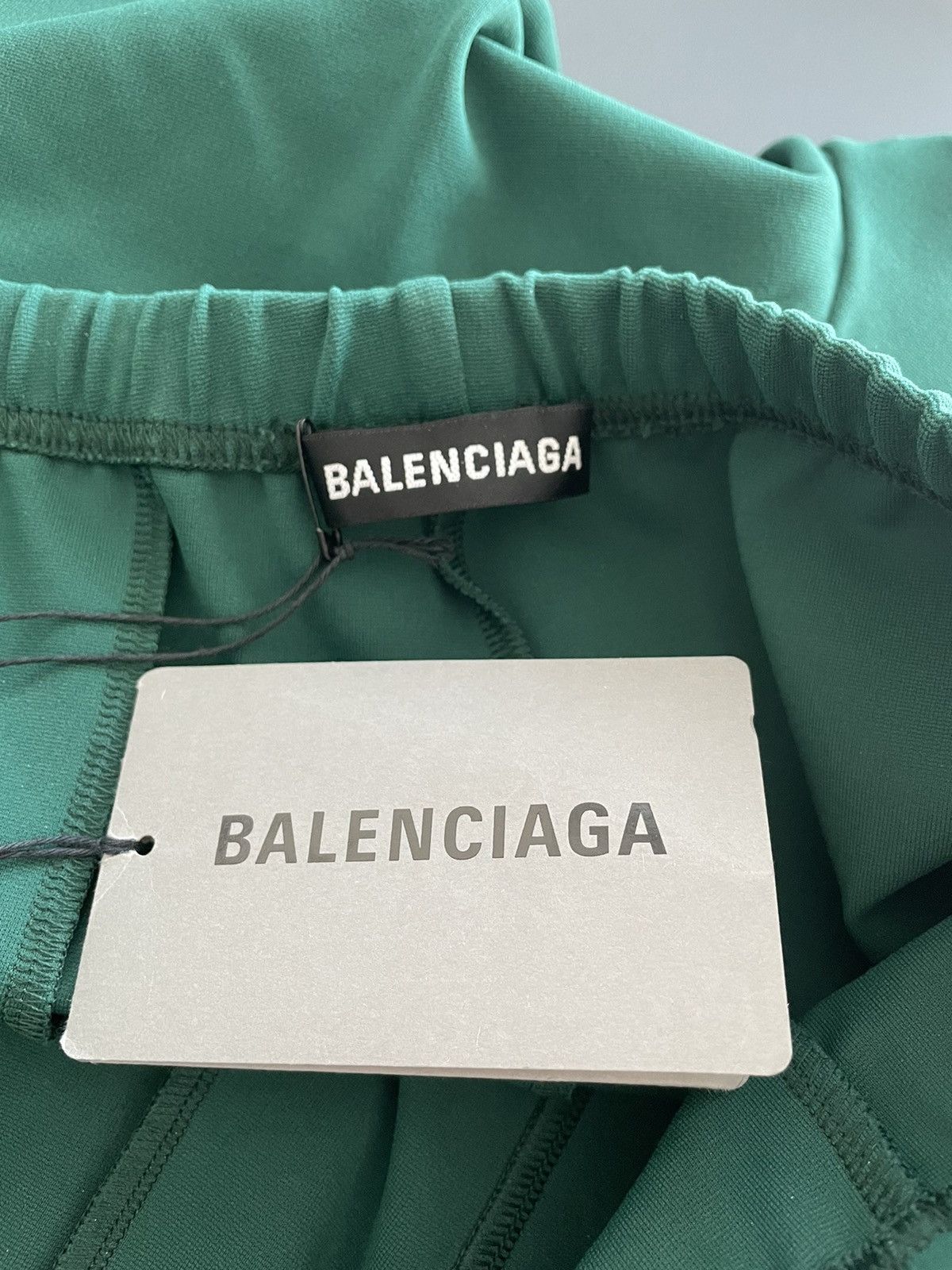 Balenciaga Rare Brand New Runway Very Limited Logo Elastic Stretch Pant Size US 33 - 16 Thumbnail