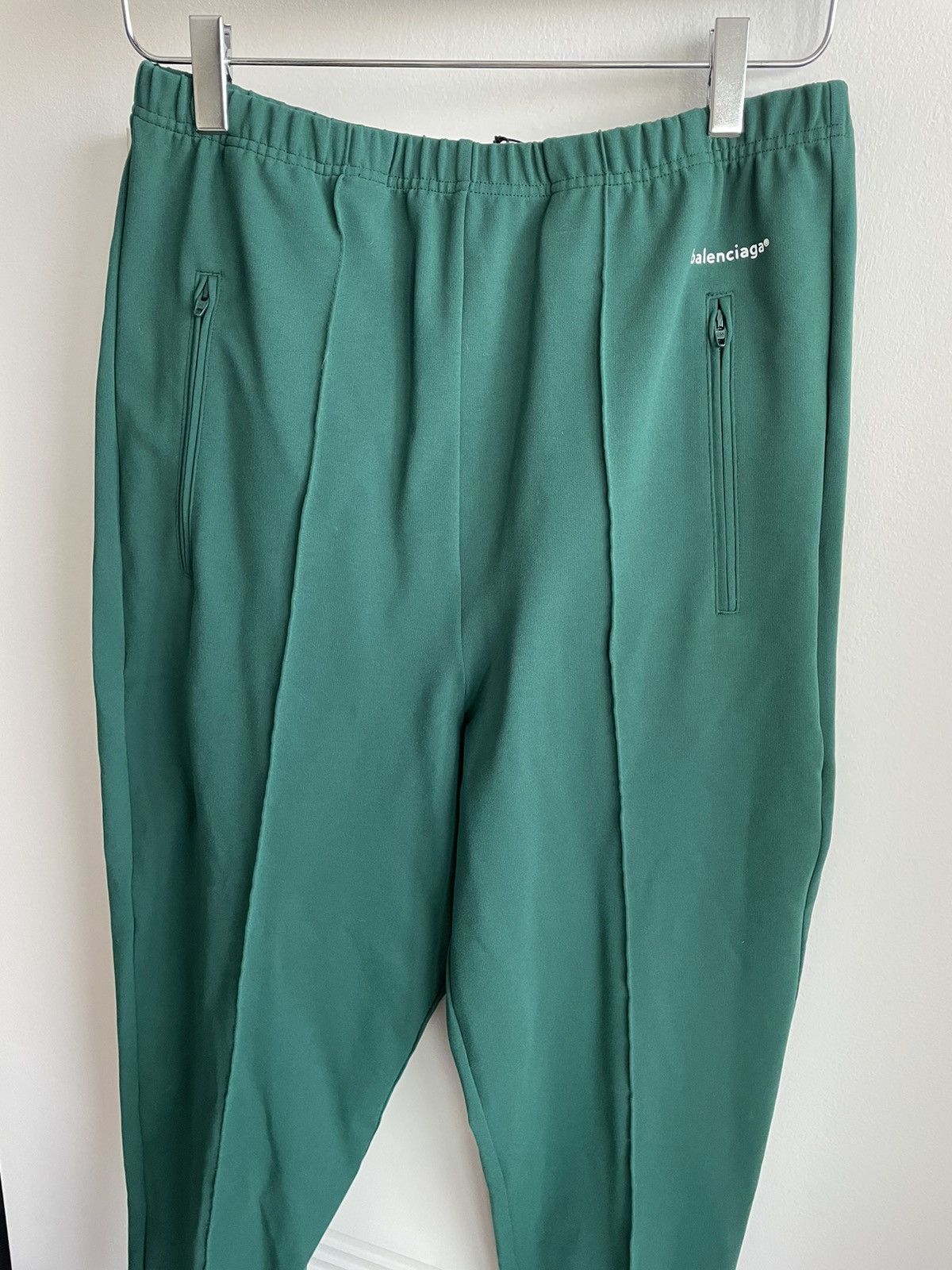 Balenciaga Rare Brand New Runway Very Limited Logo Elastic Stretch Pant Size US 33 - 15 Thumbnail