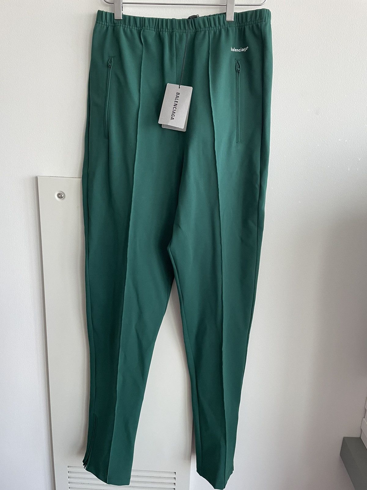 Balenciaga Rare Brand New Runway Very Limited Logo Elastic Stretch Pant Size US 33 - 3 Thumbnail
