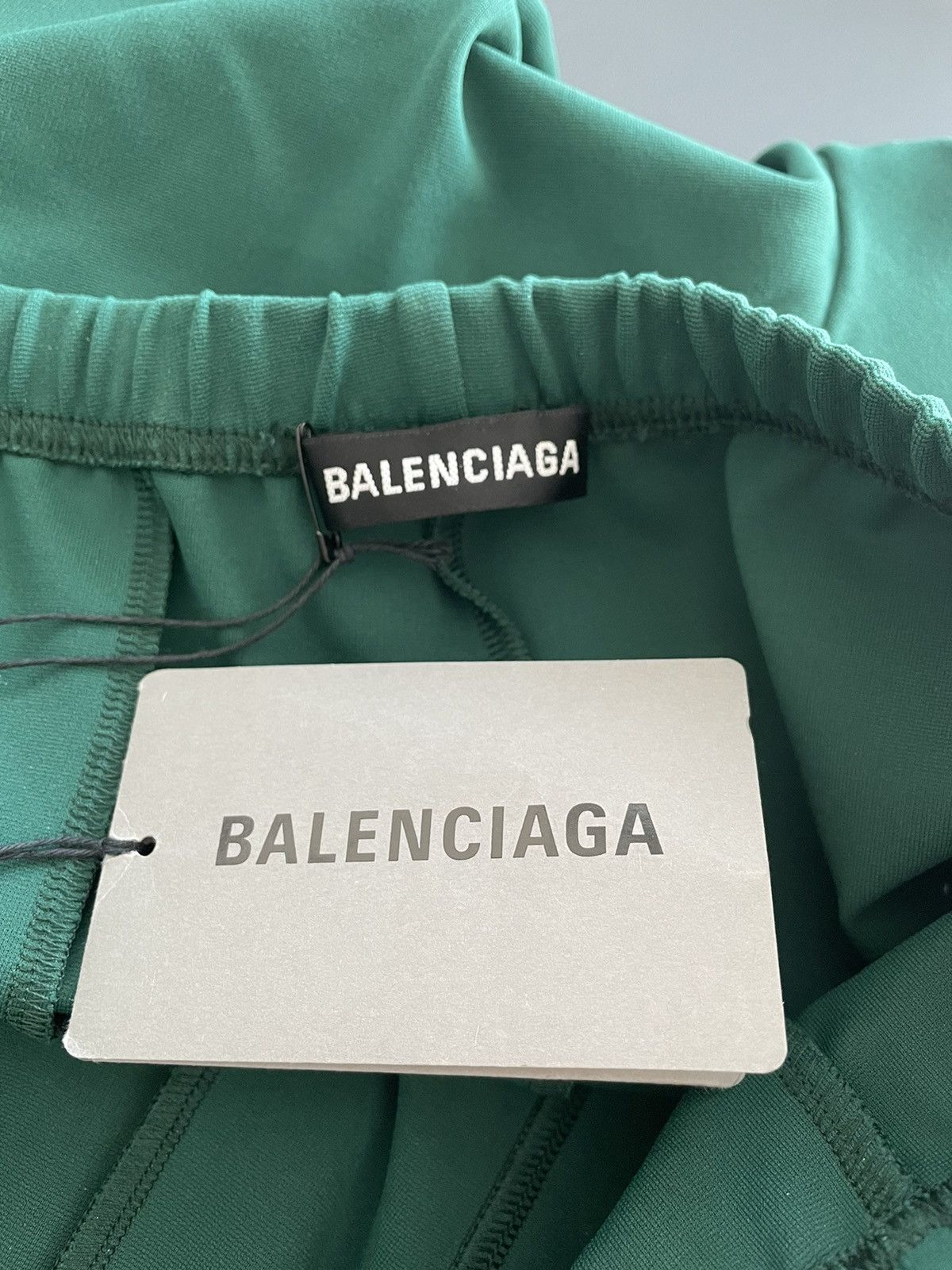 Balenciaga Rare Brand New Runway Very Limited Logo Elastic Stretch Pant Size US 33 - 6 Thumbnail