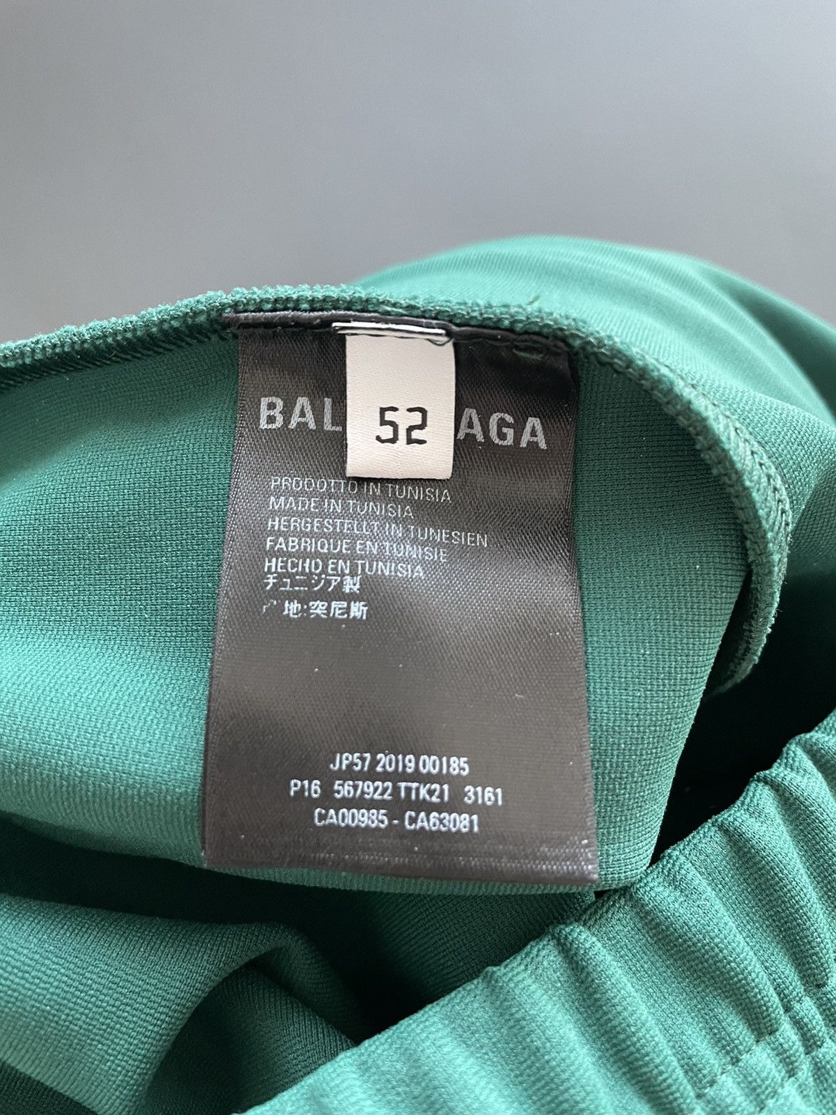 Balenciaga Rare Brand New Runway Very Limited Logo Elastic Stretch Pant Size US 33 - 8 Thumbnail