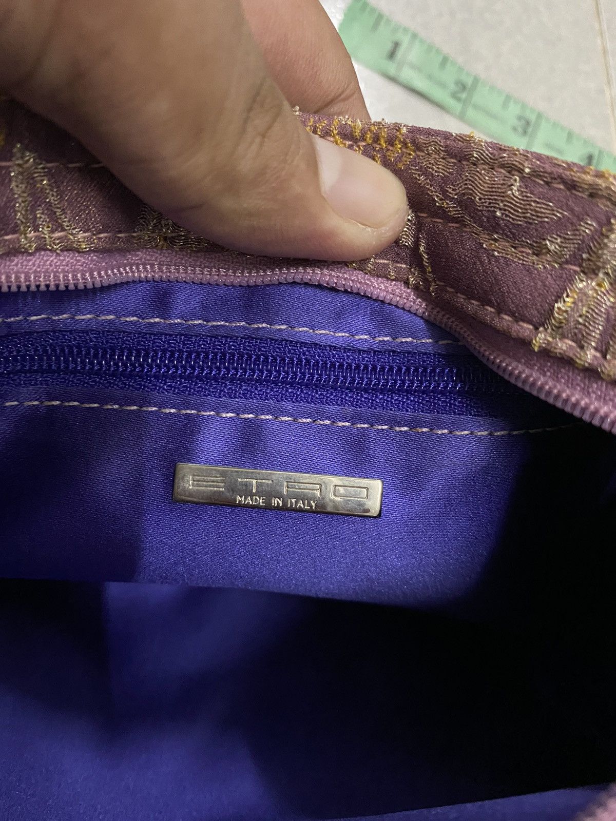 Etro × Vintage Vintage ETRO Mini Dinner Bag Classic Style Size ONE SIZE - 14 Thumbnail