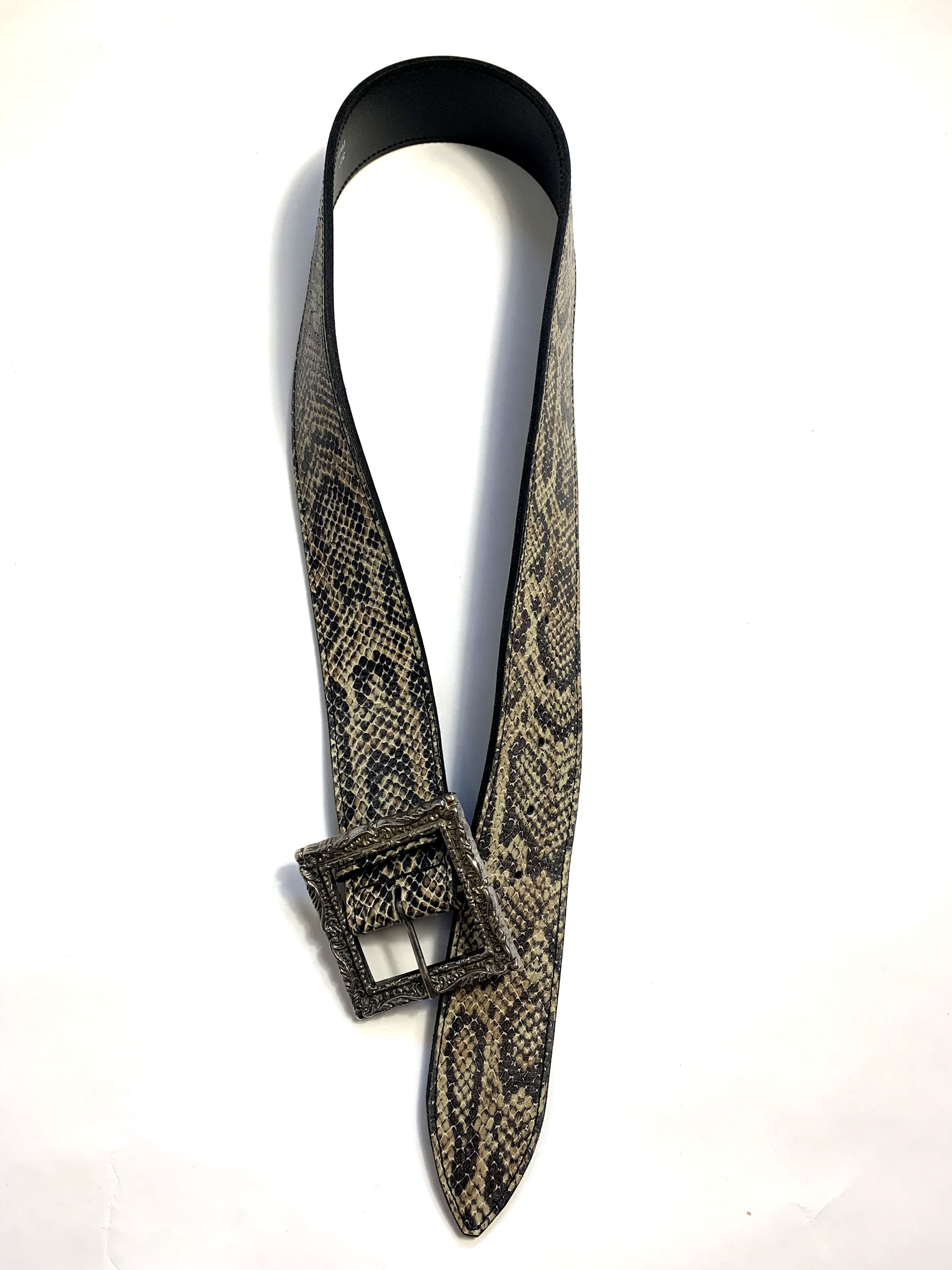 Vivienne Westwood Rare Vivienne Westwood grand hotel snake leather belt 90s Size ONE SIZE - 3 Thumbnail