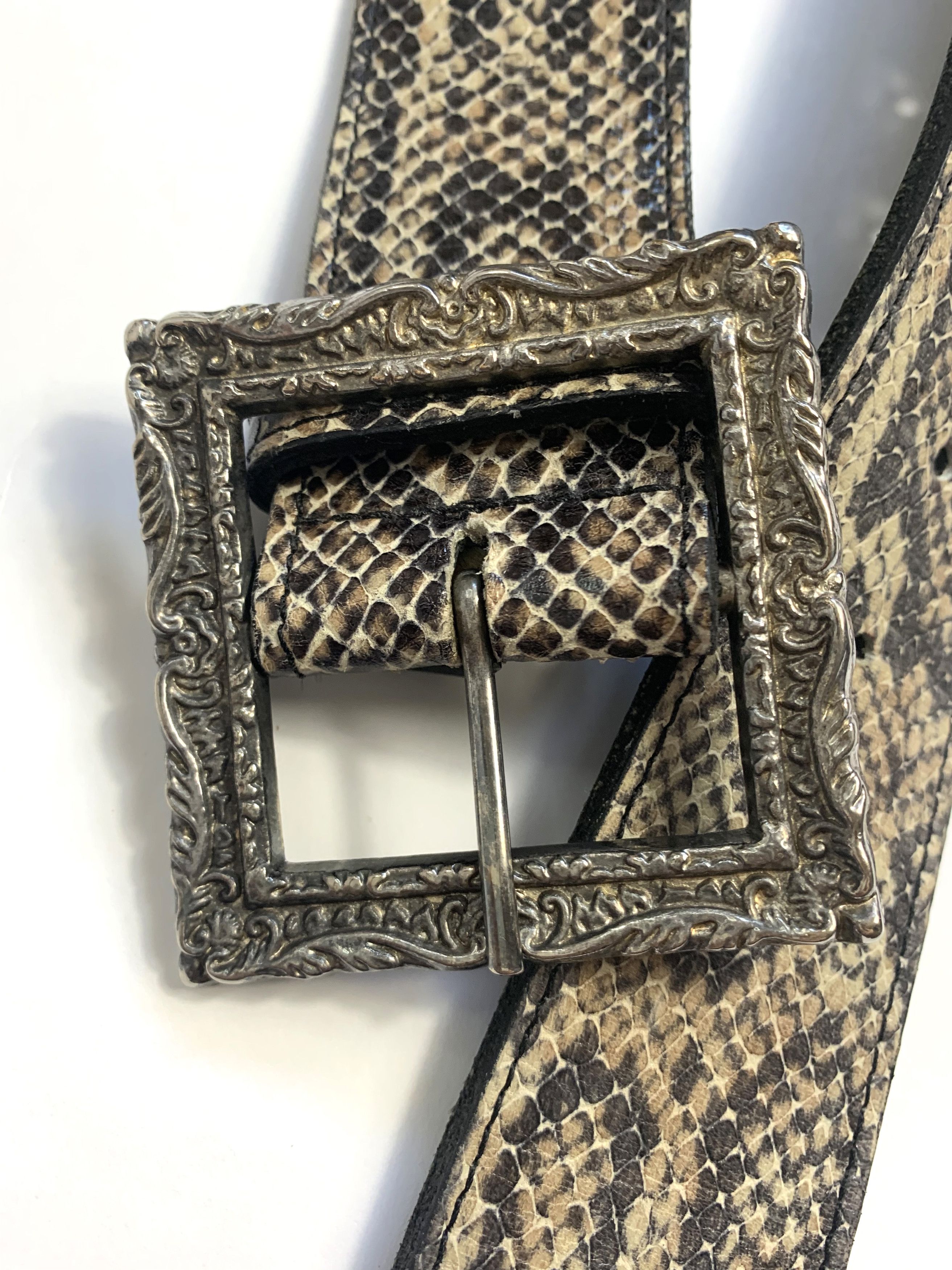 Vivienne Westwood Rare Vivienne Westwood grand hotel snake leather belt 90s Size ONE SIZE - 1 Thumbnail