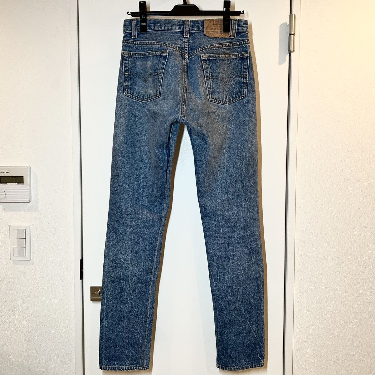 Levi's × Vetements Vetements X Levi’s Front Logo Embroidered Denim Jeans Pants Size US 30 / EU 46 - 4 Thumbnail