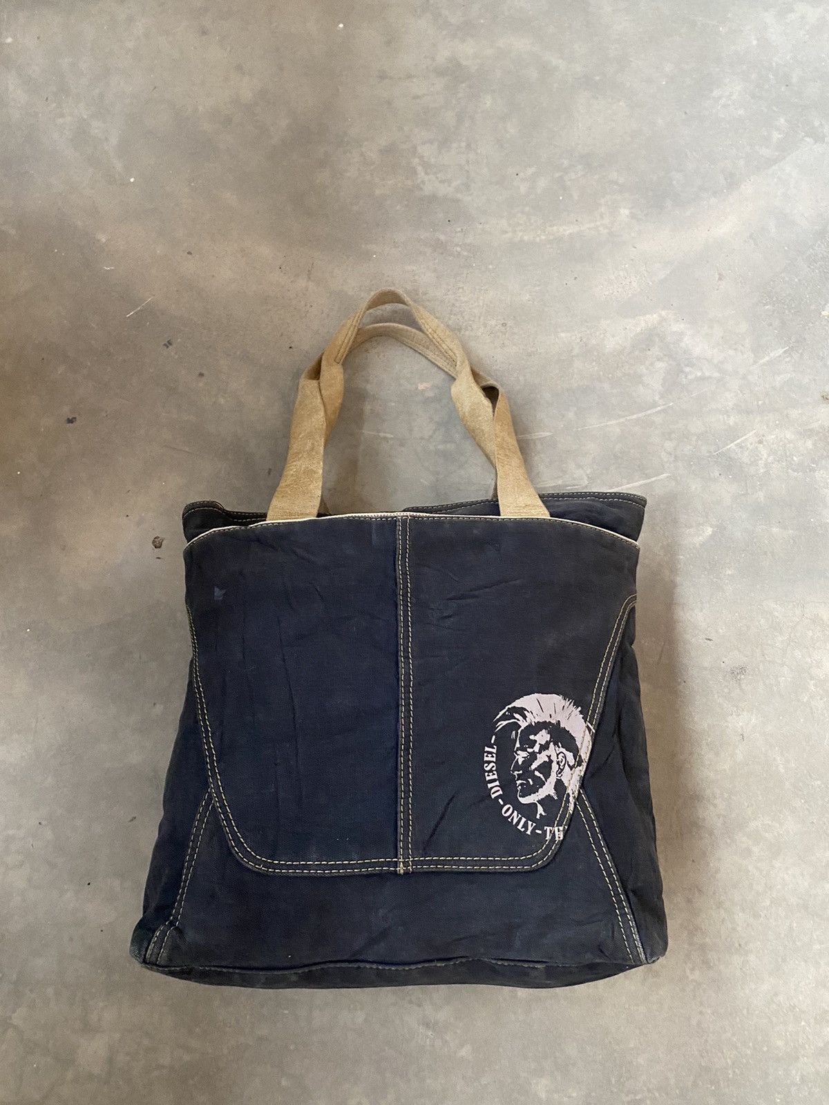 Diesel PROMO💥 Vintage Diesel Tote Bag Size ONE SIZE - 9 Thumbnail