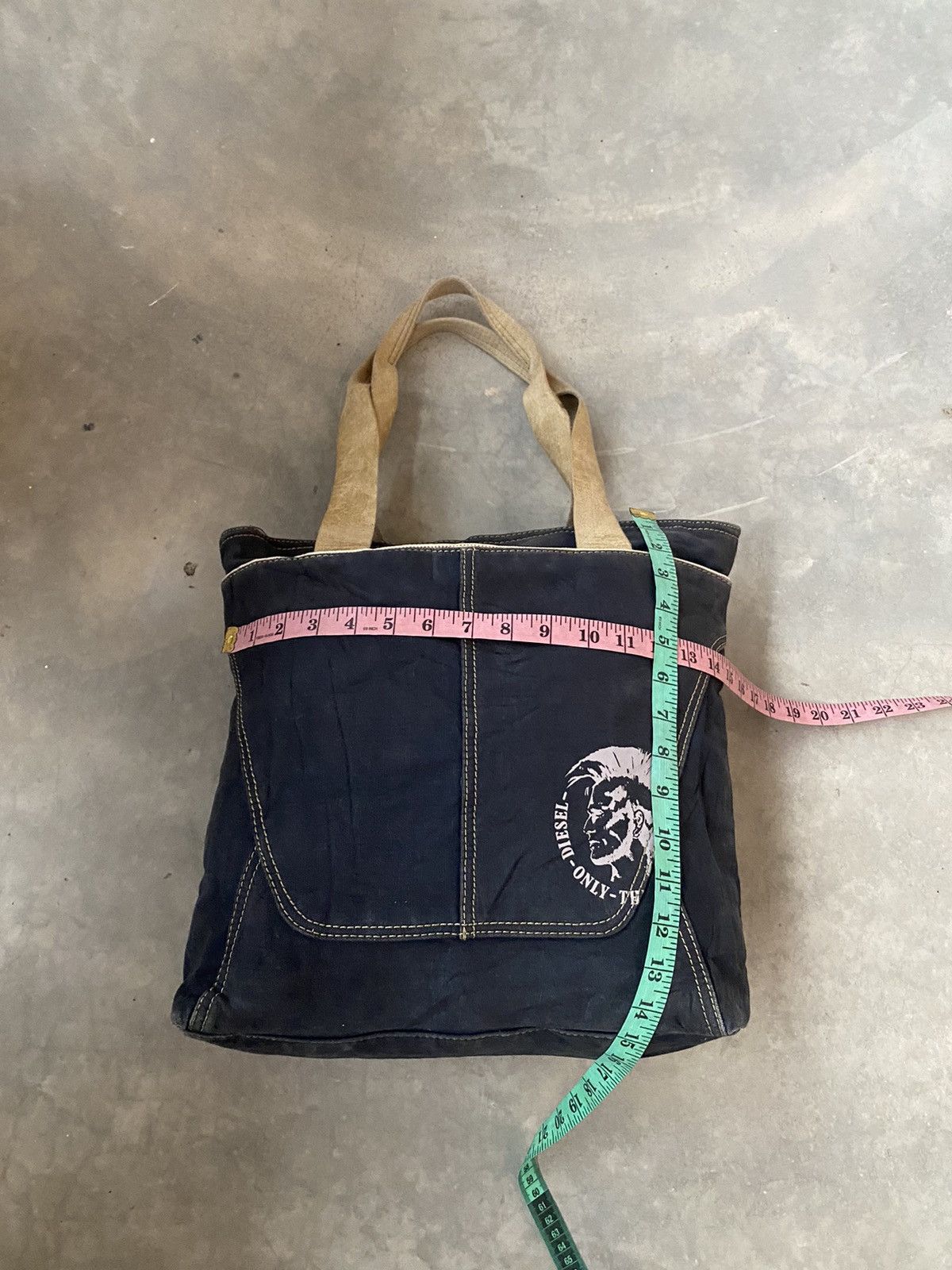 Diesel PROMO💥 Vintage Diesel Tote Bag Size ONE SIZE - 10 Thumbnail