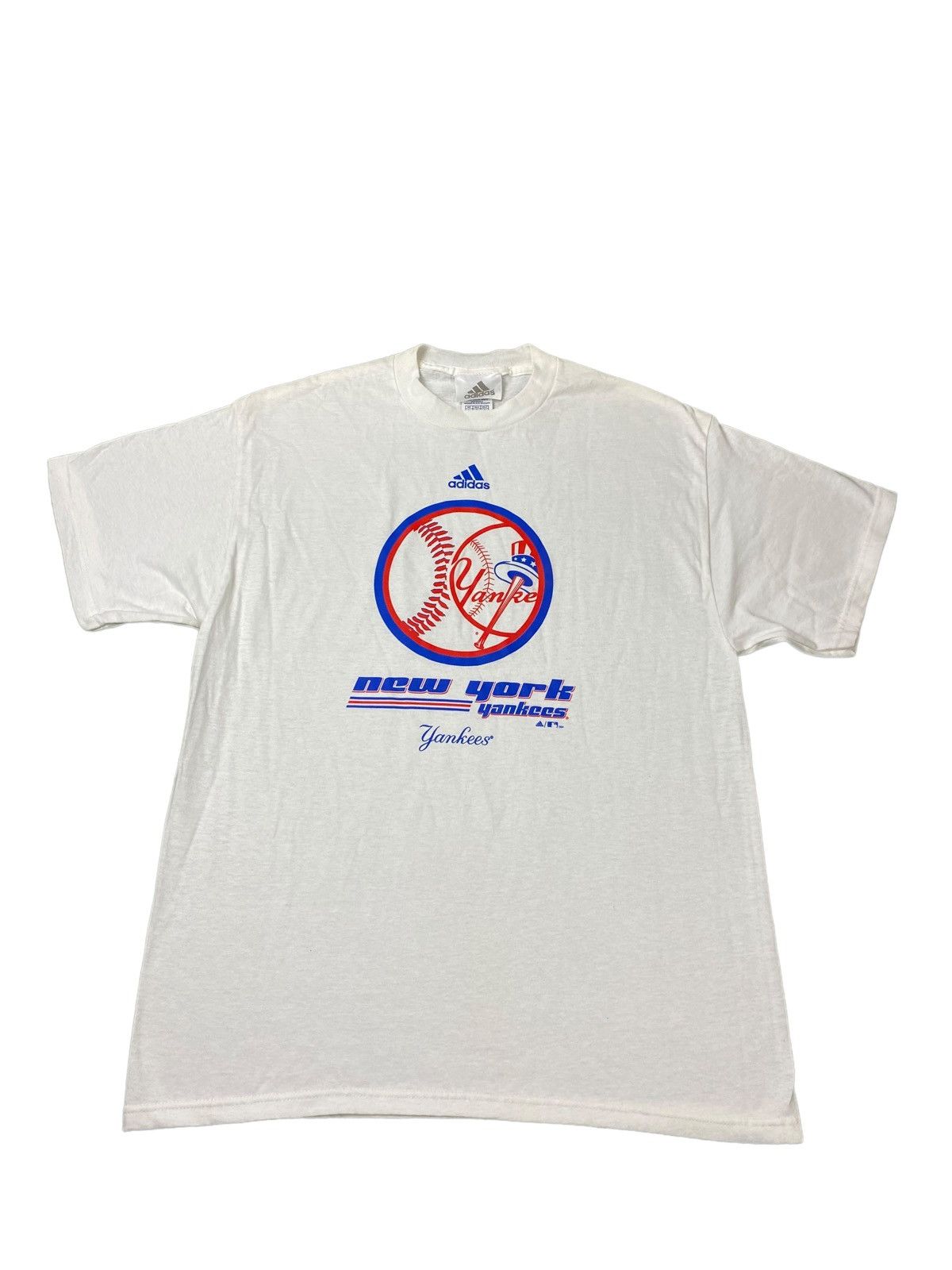 New York Yankees Vintage 00s New York Yankees Graphic T Shirt Size US L / EU 52-54 / 3 - 1 Thumbnail