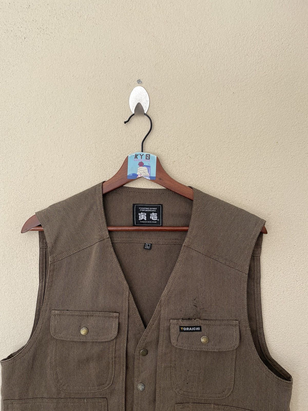 Japanese Brand × Vintage VINTAGE TORAICHI VEST Size US L / EU 52-54 / 3 - 3 Thumbnail