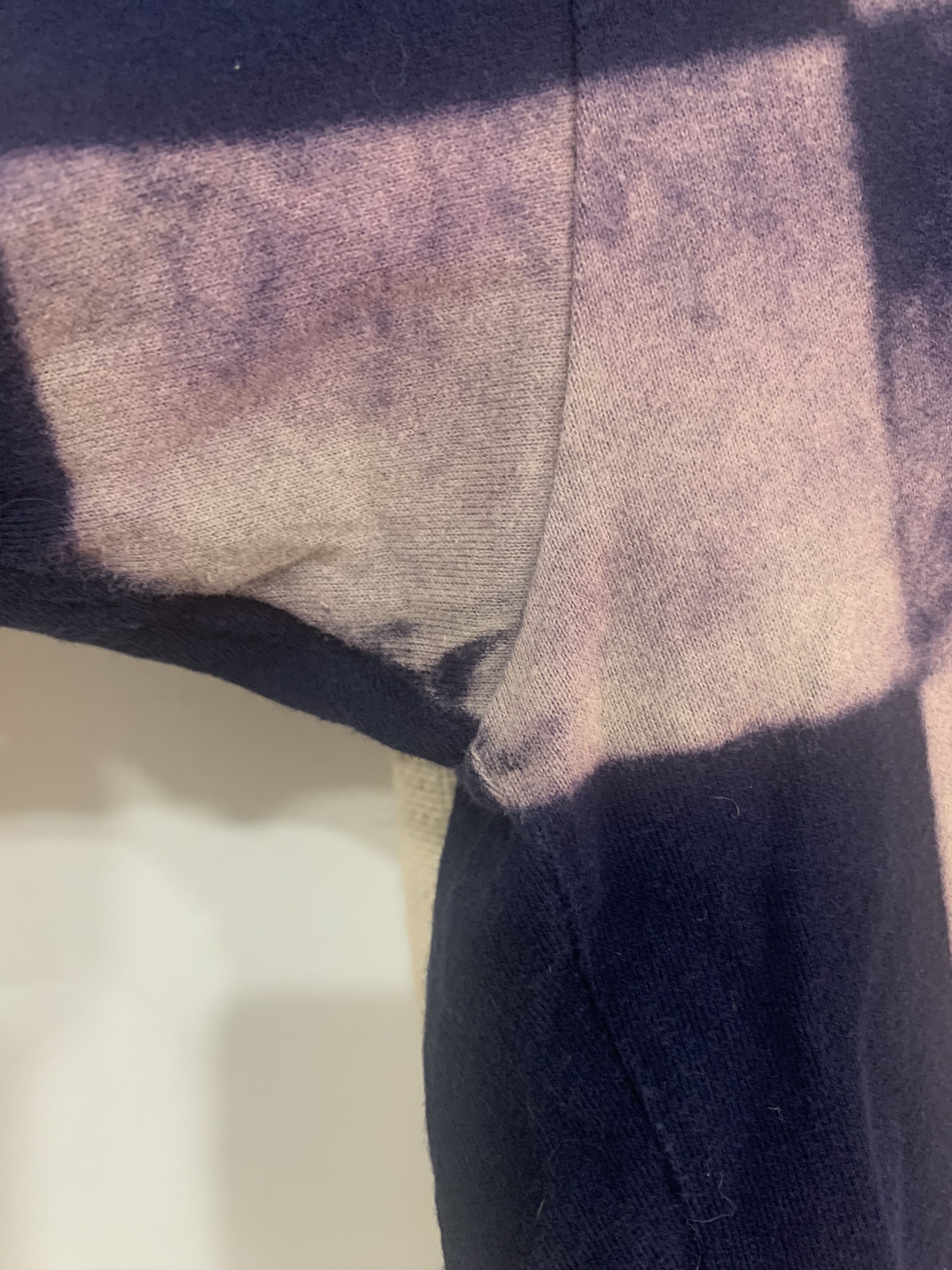 Final Home × Issey Miyake RARE Issey Miyake acid wash checkerboard Size US L / EU 52-54 / 3 - 8 Thumbnail