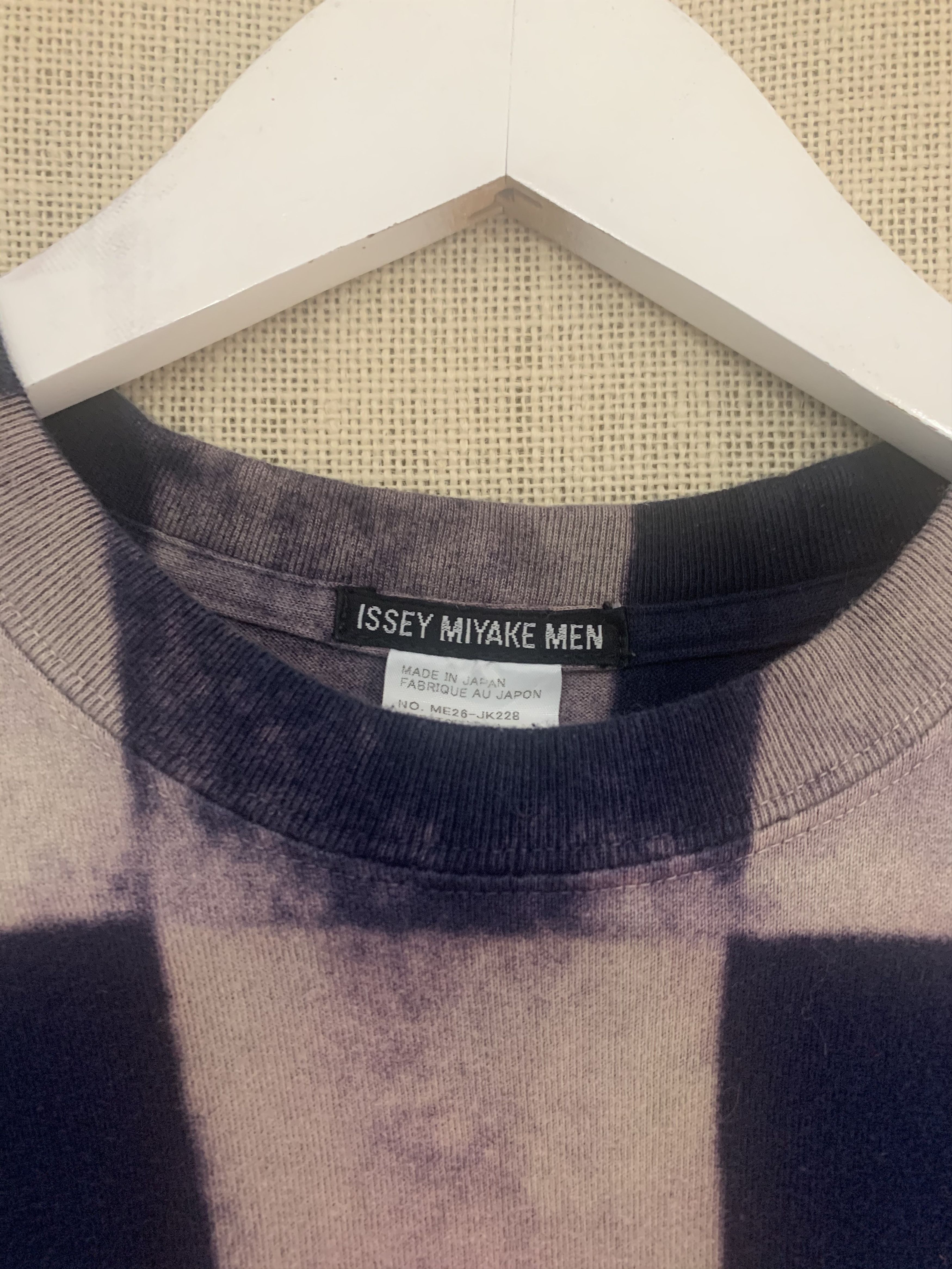 Final Home × Issey Miyake RARE Issey Miyake acid wash checkerboard Size US L / EU 52-54 / 3 - 4 Thumbnail