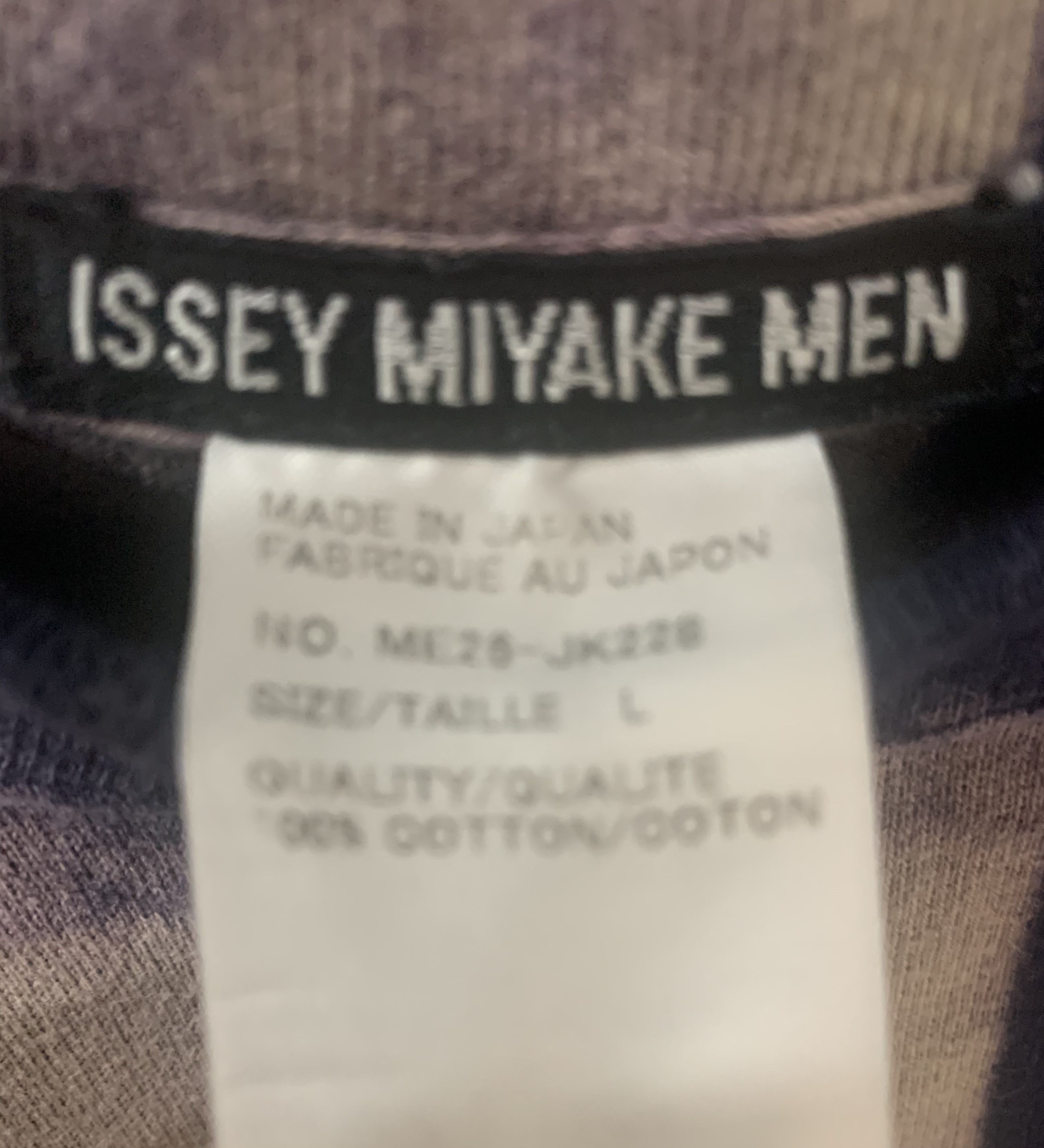 Final Home × Issey Miyake RARE Issey Miyake acid wash checkerboard Size US L / EU 52-54 / 3 - 6 Thumbnail