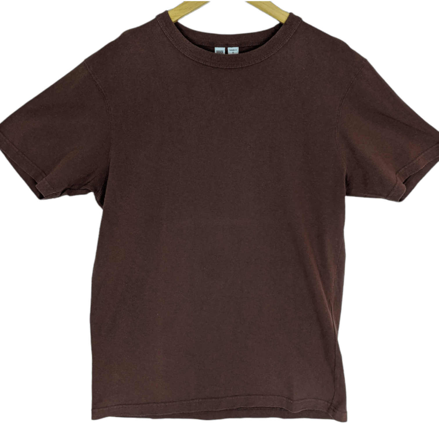 Uniqlo UNIQLO U Red Plain T-Shirt Size US M / EU 48-50 / 2 - 2 Thumbnail