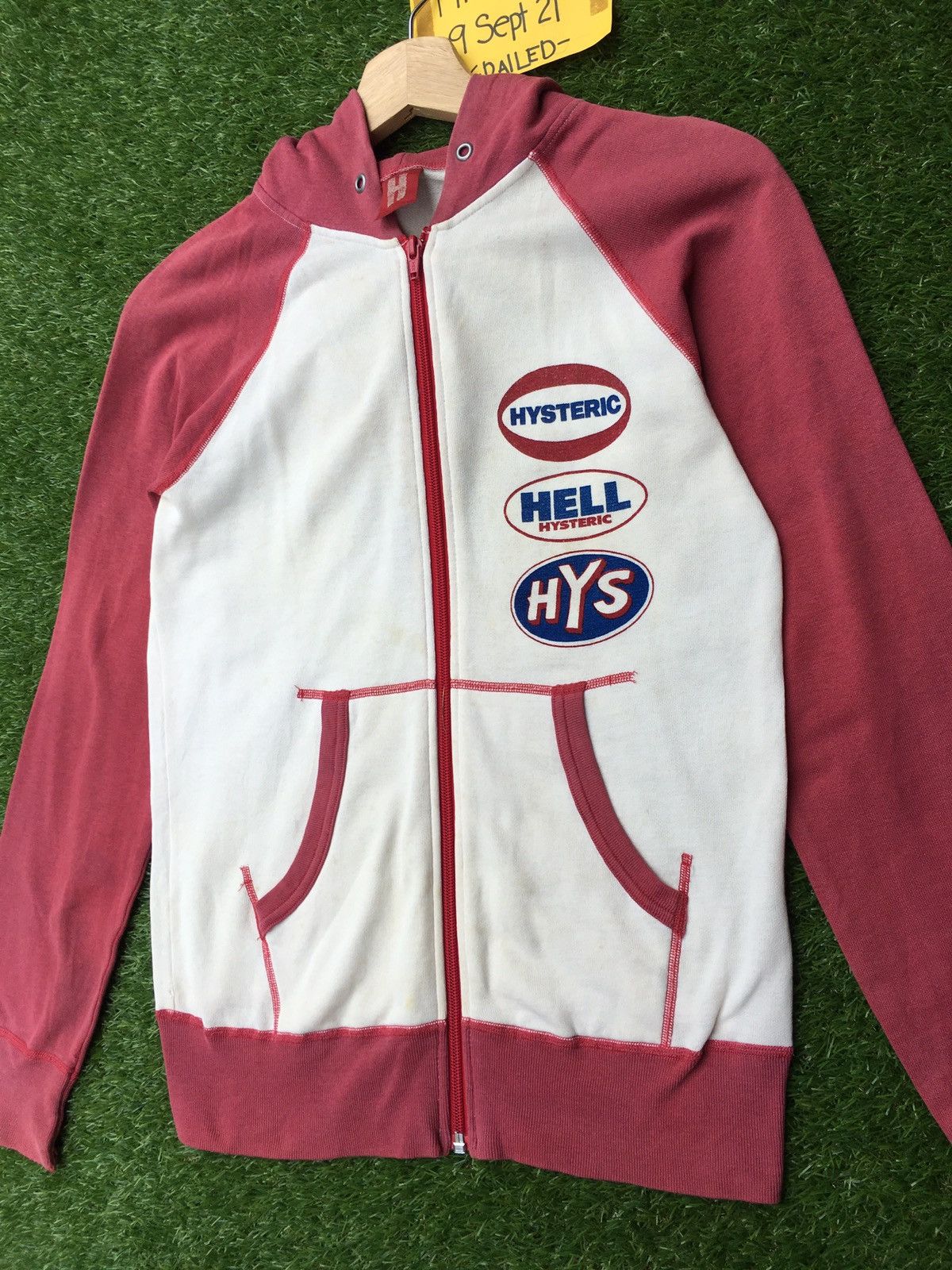Hysteric Glamour Vintage Rare Hysteric Glamour Spellout Hoodie Size US S / EU 44-46 / 1 - 12 Thumbnail