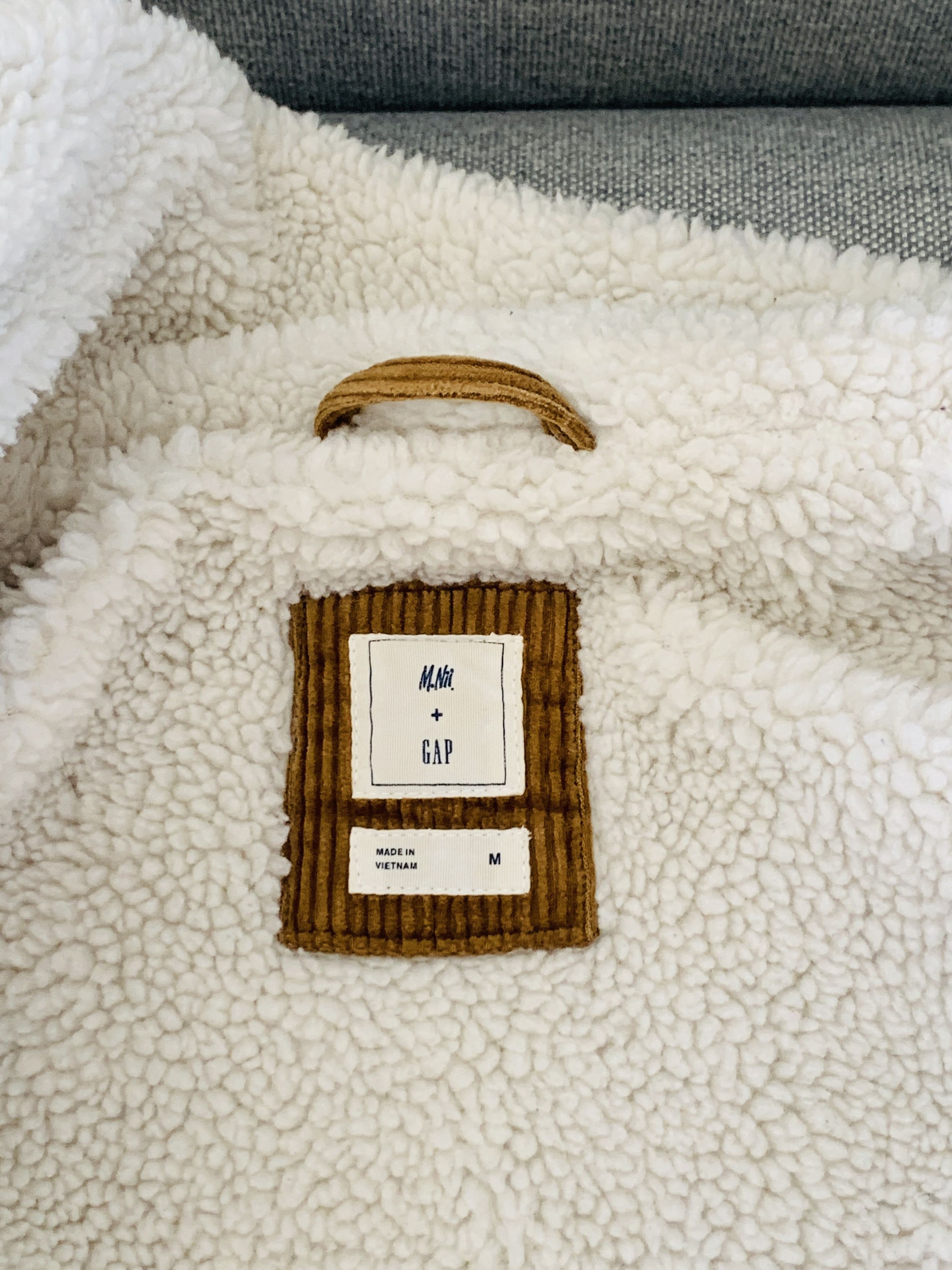 M.Nii Shearling Corduroy Coat Jacket Vintage Double Collar Size US M / EU 48-50 / 2 - 8 Thumbnail