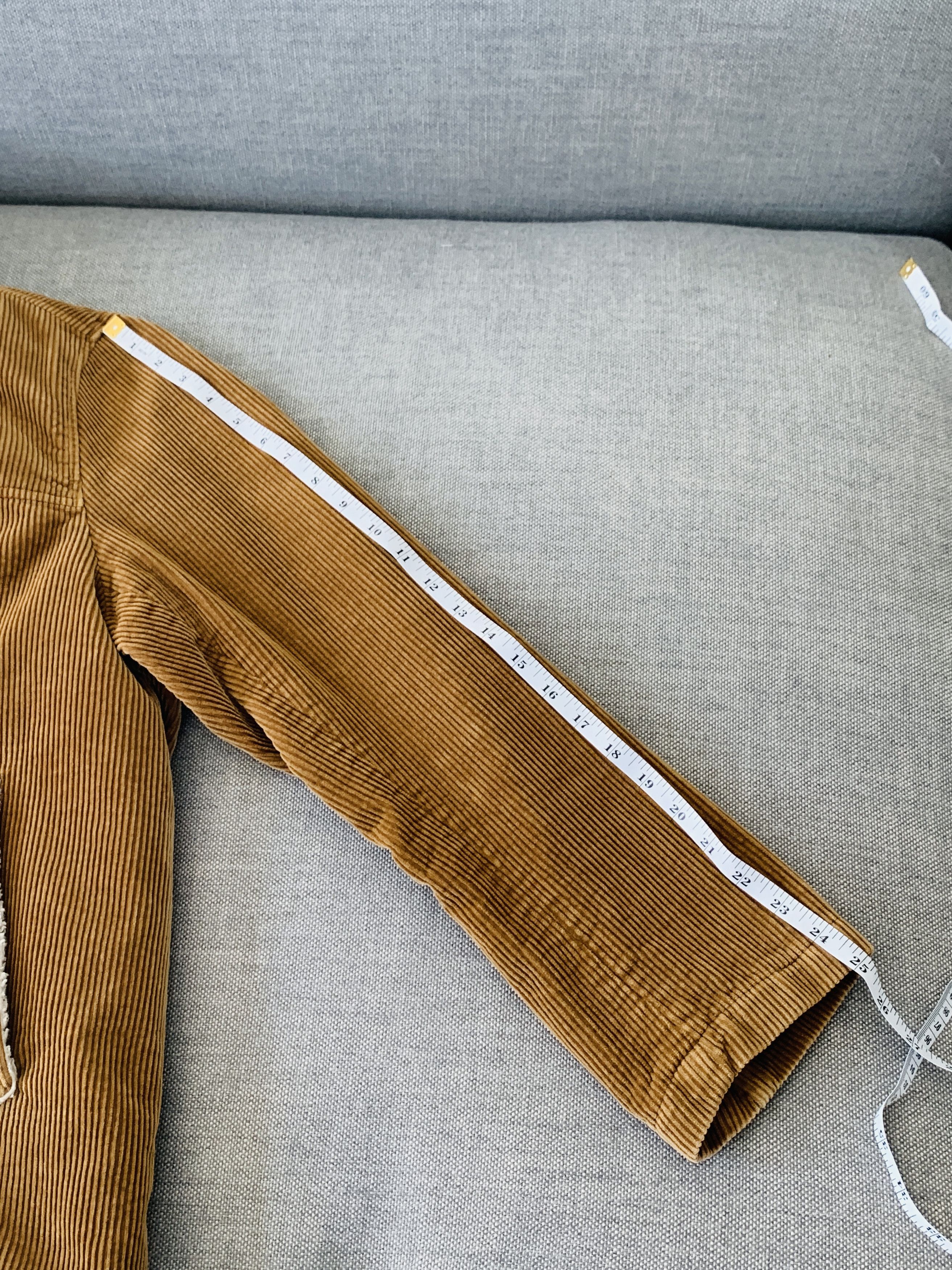 M.Nii Shearling Corduroy Coat Jacket Vintage Double Collar Size US M / EU 48-50 / 2 - 7 Thumbnail