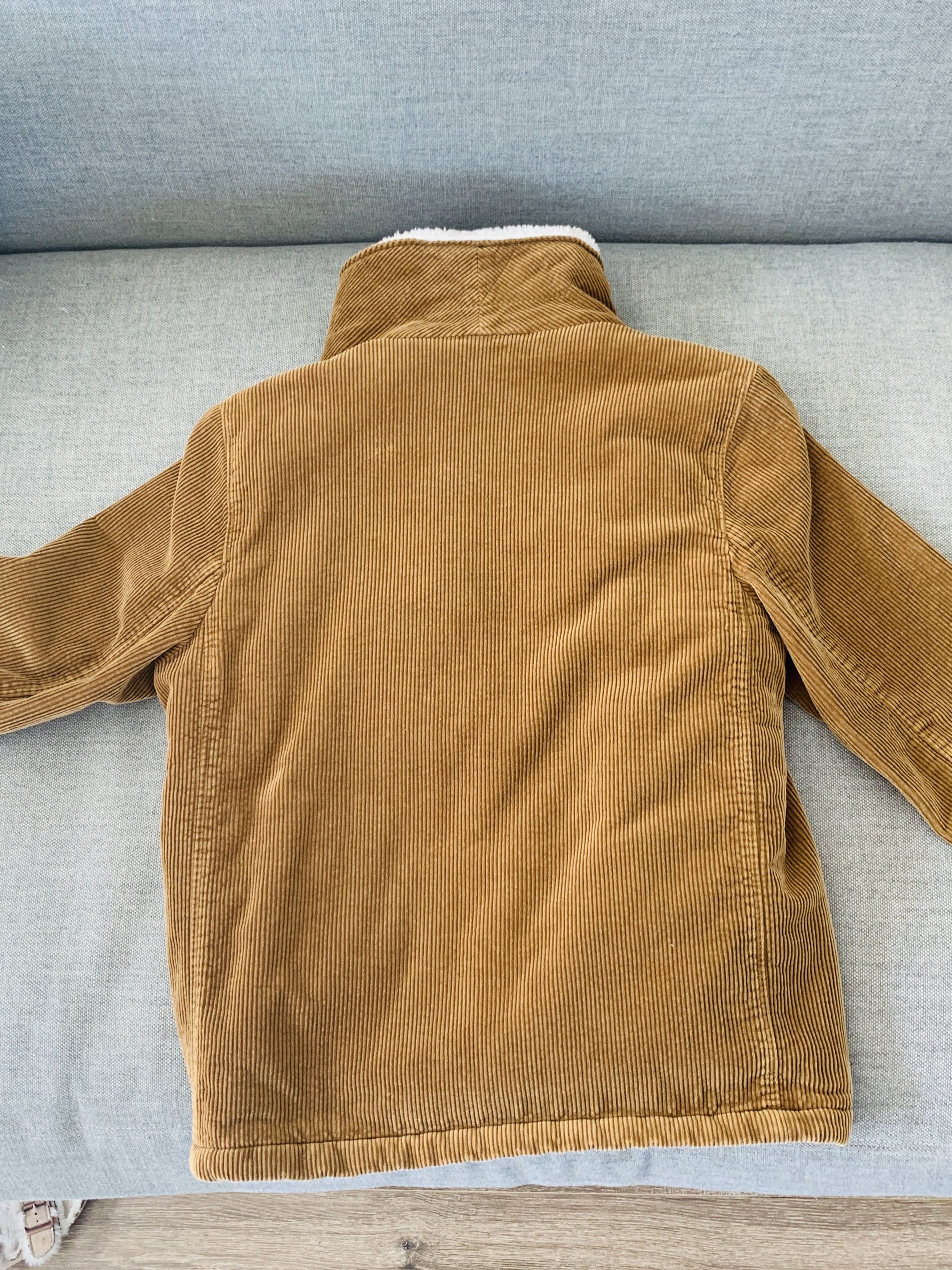 M.Nii Shearling Corduroy Coat Jacket Vintage Double Collar Size US M / EU 48-50 / 2 - 3 Thumbnail