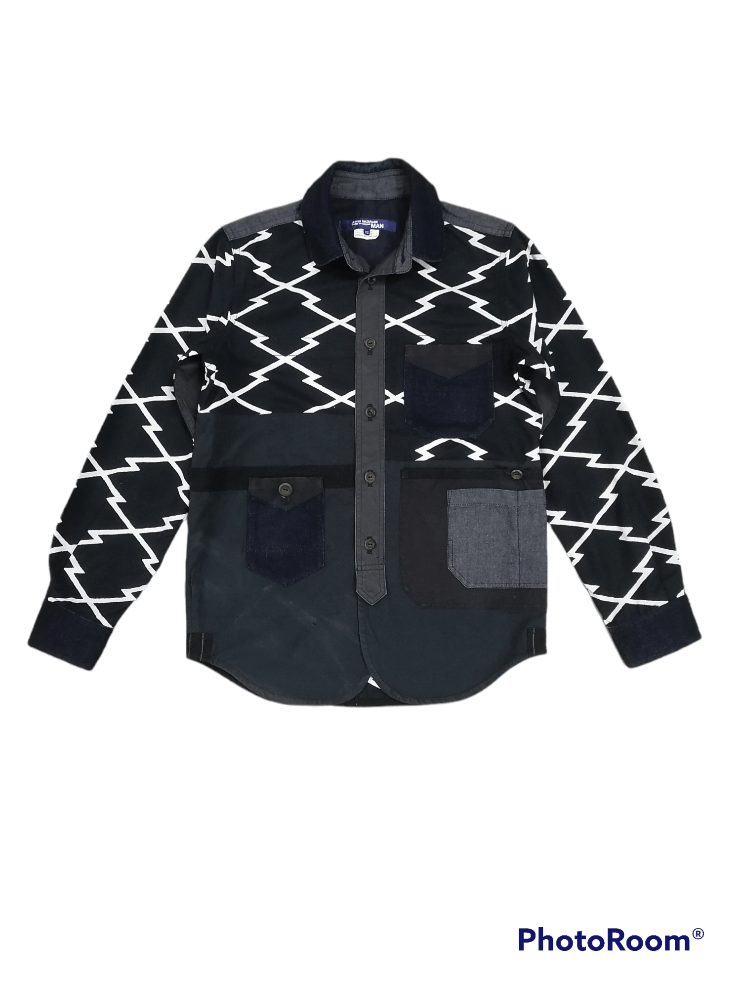Comme des Garcons × Junya Watanabe 🔥JunyaWatanabe MAN Comme Des Garçons Tactical Button Shirt Size US XS / EU 42 / 0 - 3 Thumbnail