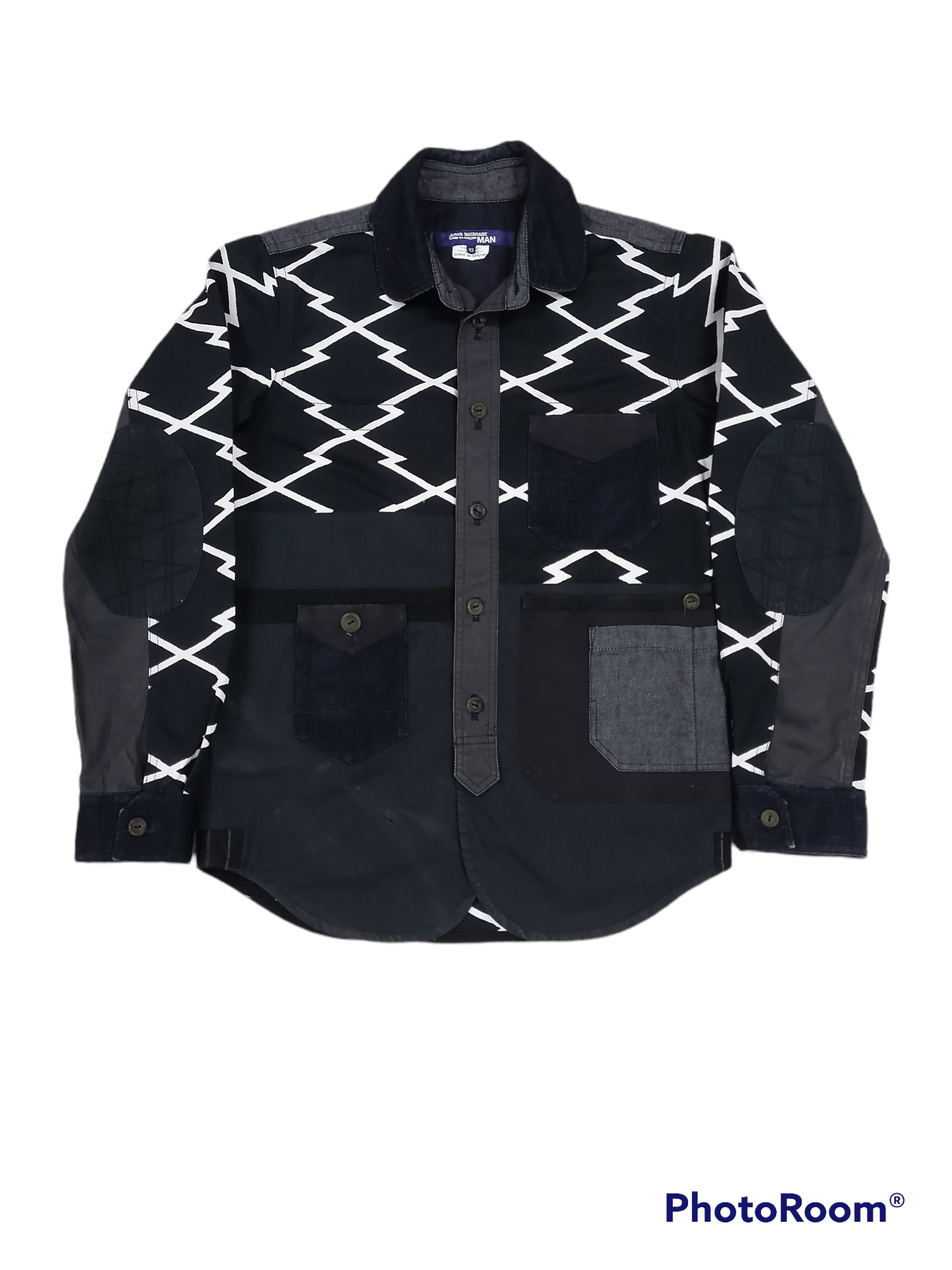 Comme des Garcons × Junya Watanabe 🔥JunyaWatanabe MAN Comme Des Garçons Tactical Button Shirt Size US XS / EU 42 / 0 - 2 Thumbnail