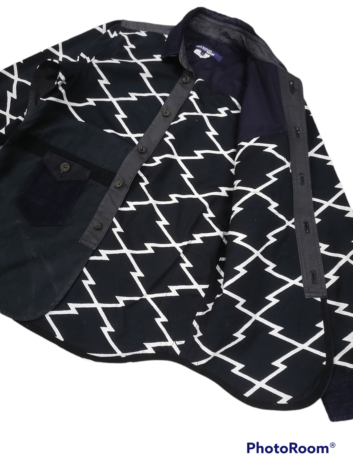 Comme des Garcons × Junya Watanabe 🔥JunyaWatanabe MAN Comme Des Garçons Tactical Button Shirt Size US XS / EU 42 / 0 - 11 Thumbnail