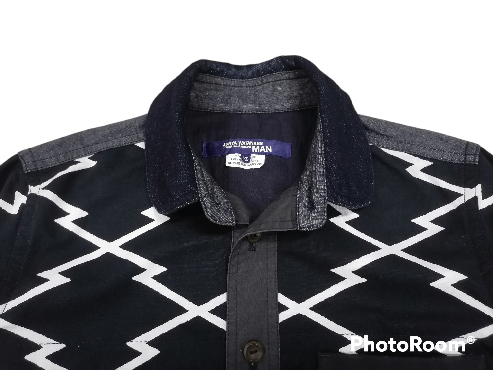 Comme des Garcons × Junya Watanabe 🔥JunyaWatanabe MAN Comme Des Garçons Tactical Button Shirt Size US XS / EU 42 / 0 - 10 Thumbnail