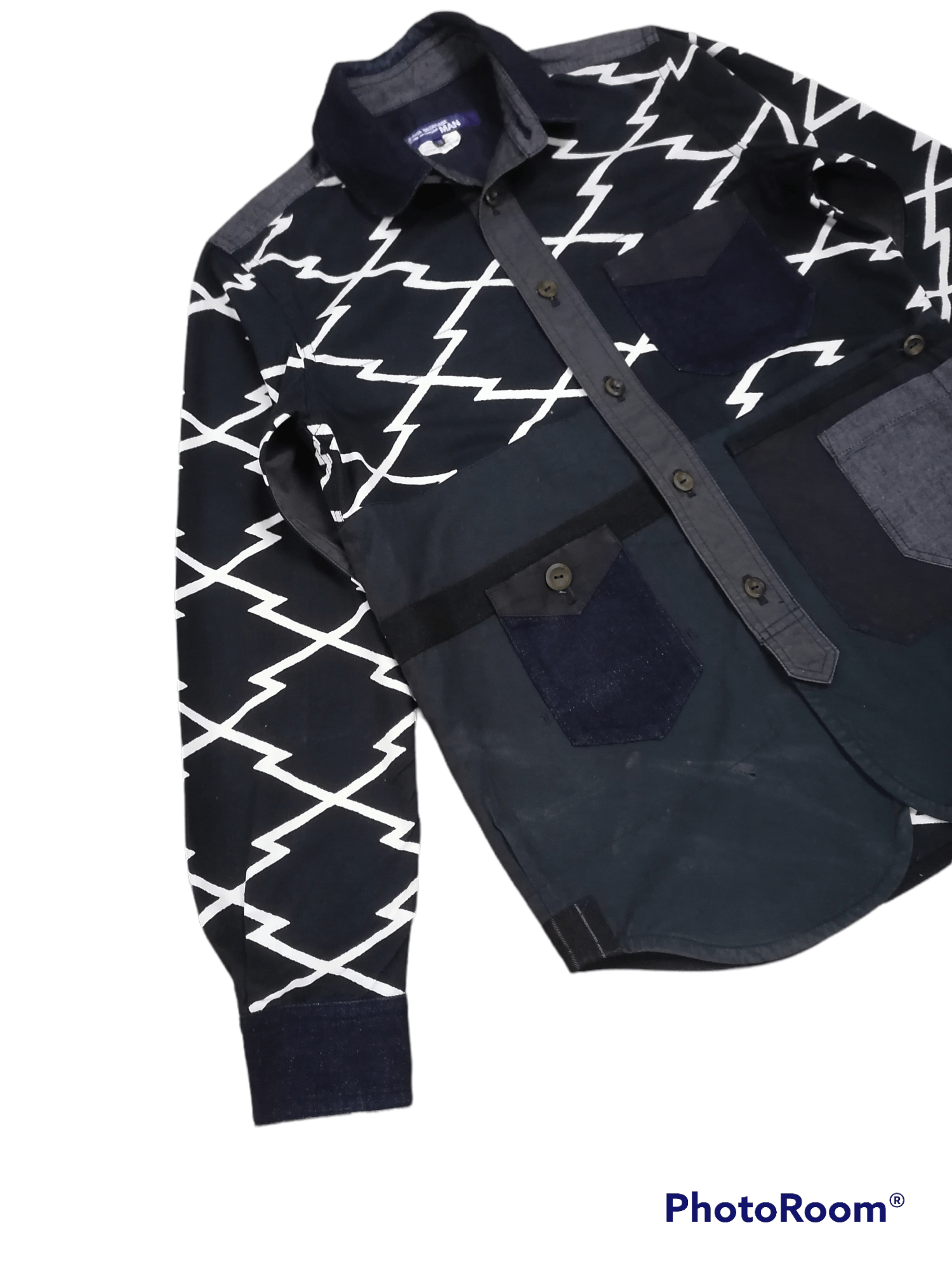 Comme des Garcons × Junya Watanabe 🔥JunyaWatanabe MAN Comme Des Garçons Tactical Button Shirt Size US XS / EU 42 / 0 - 5 Thumbnail