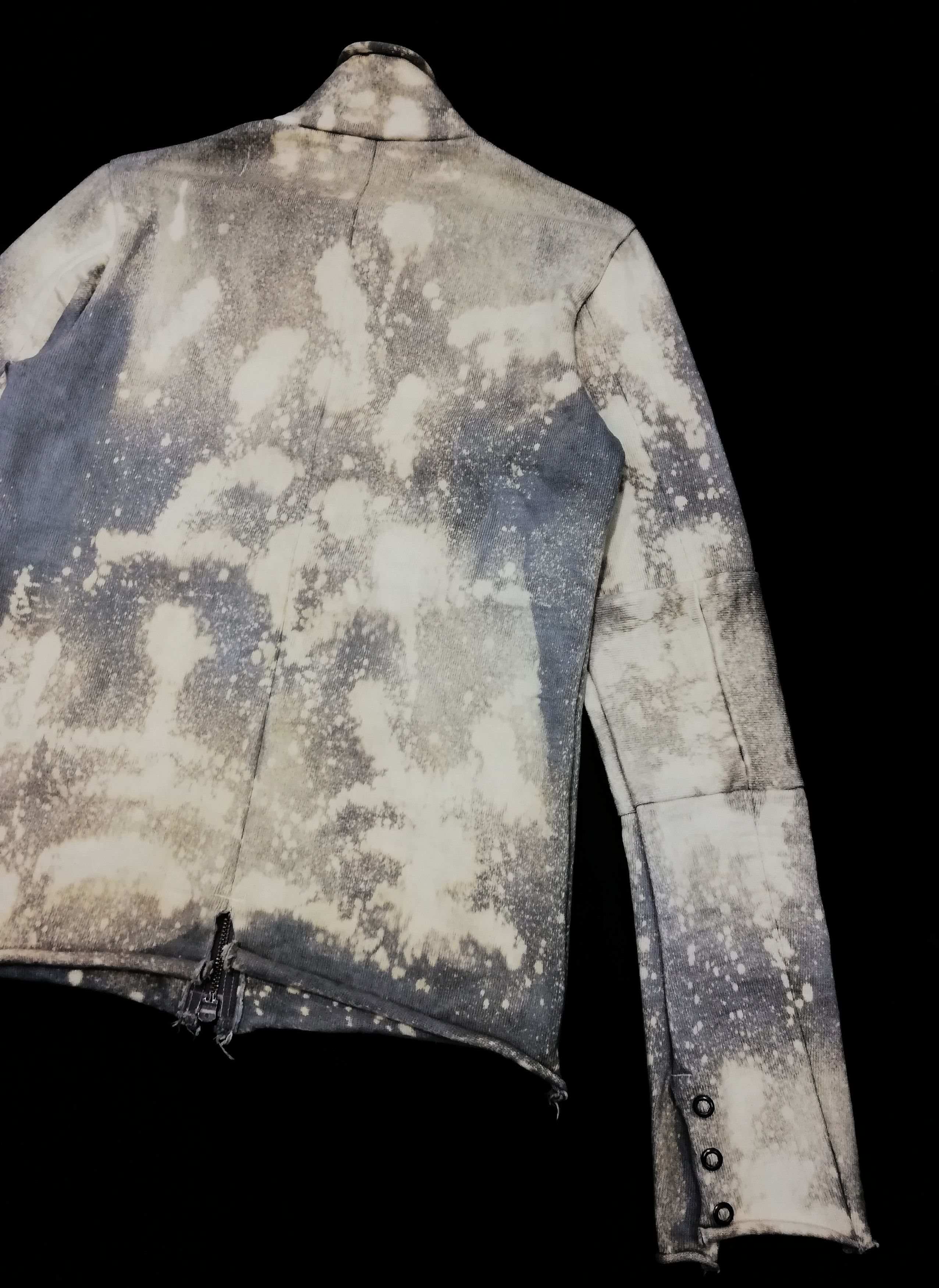 Japanese Brand 🔥Japanese Rhyme Distressed AcidWash Double Zipper Jacket🔥 Size US S / EU 44-46 / 1 - 16 Thumbnail