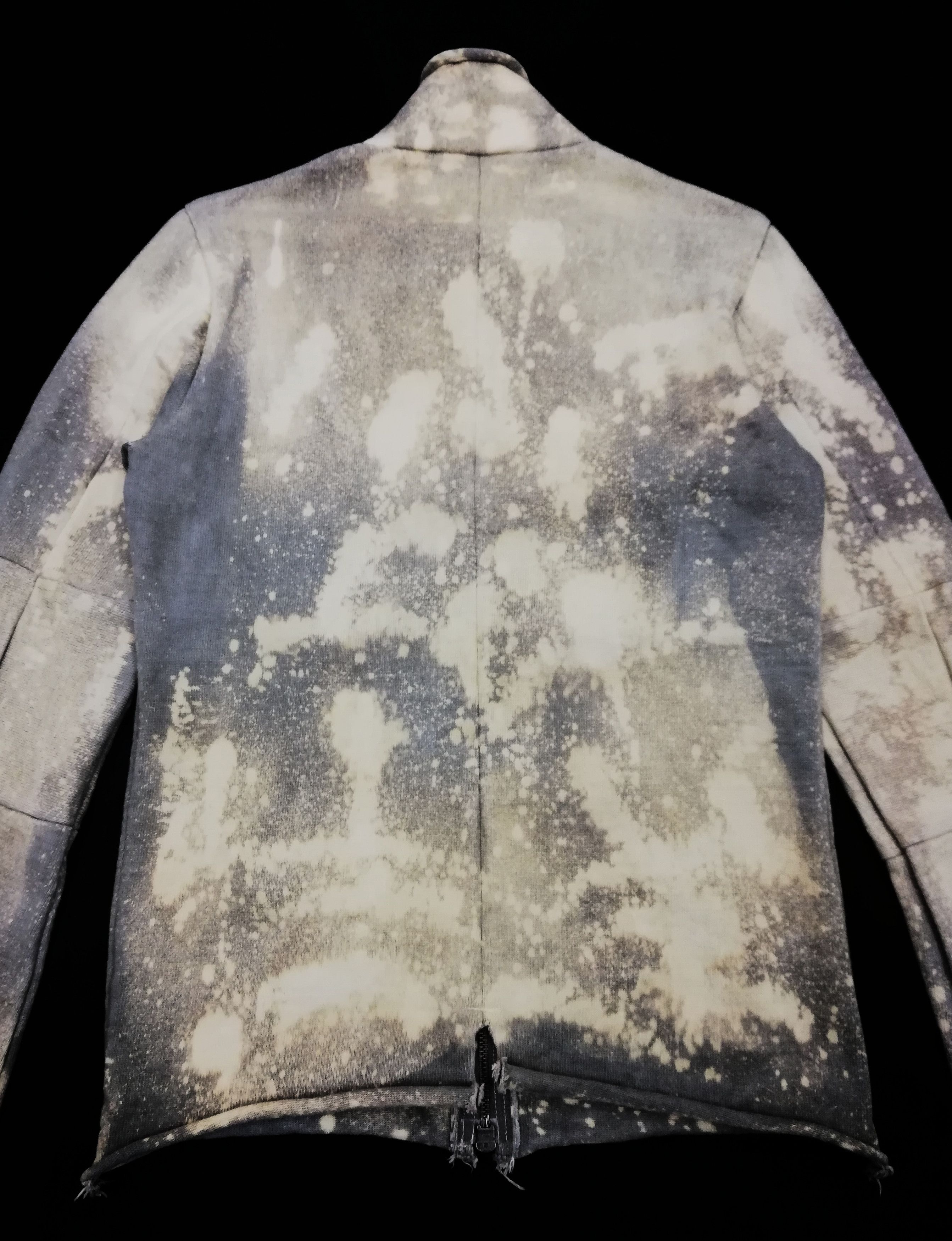 Japanese Brand 🔥Japanese Rhyme Distressed AcidWash Double Zipper Jacket🔥 Size US S / EU 44-46 / 1 - 17 Thumbnail