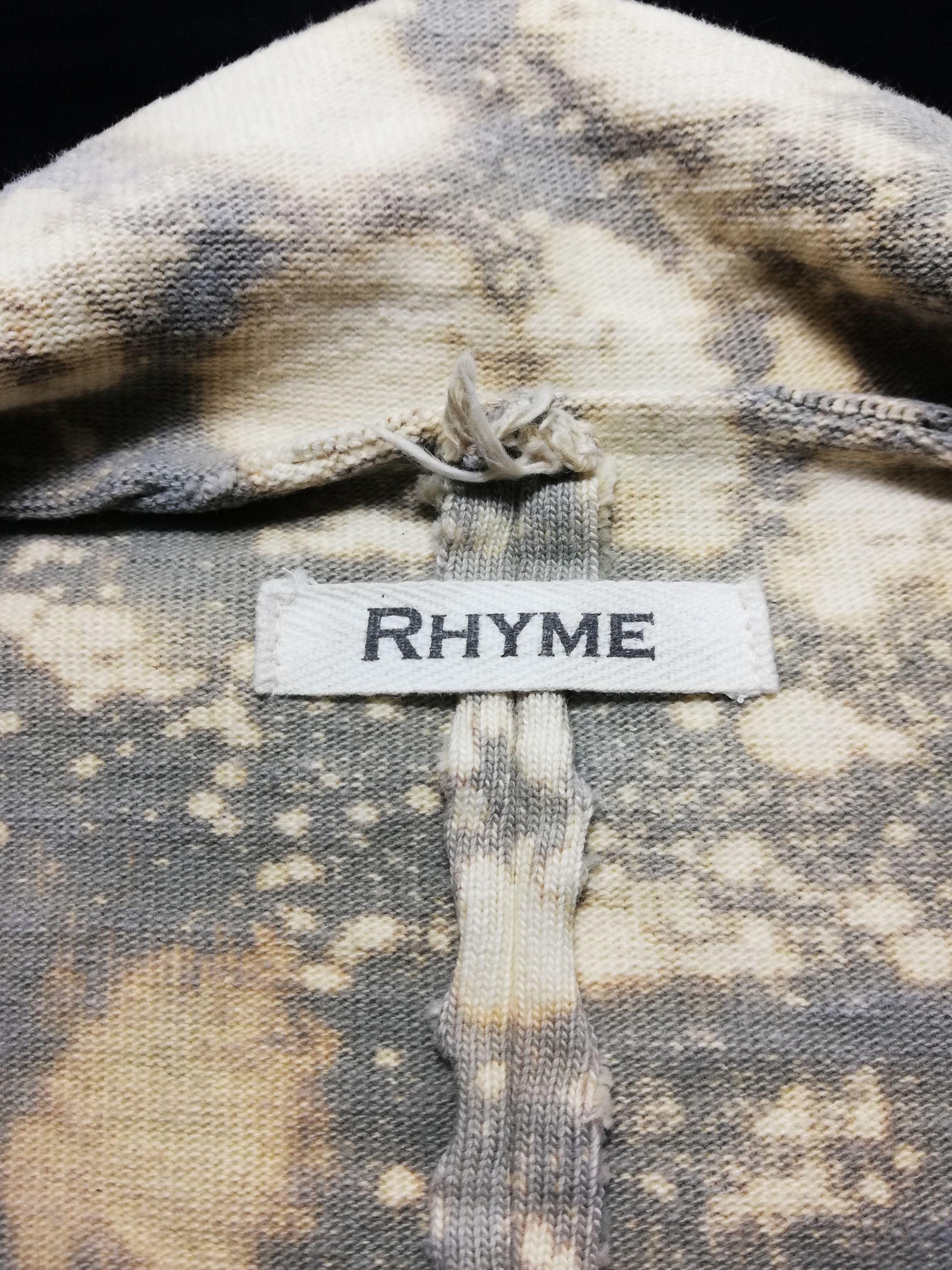 Japanese Brand 🔥Japanese Rhyme Distressed AcidWash Double Zipper Jacket🔥 Size US S / EU 44-46 / 1 - 10 Thumbnail