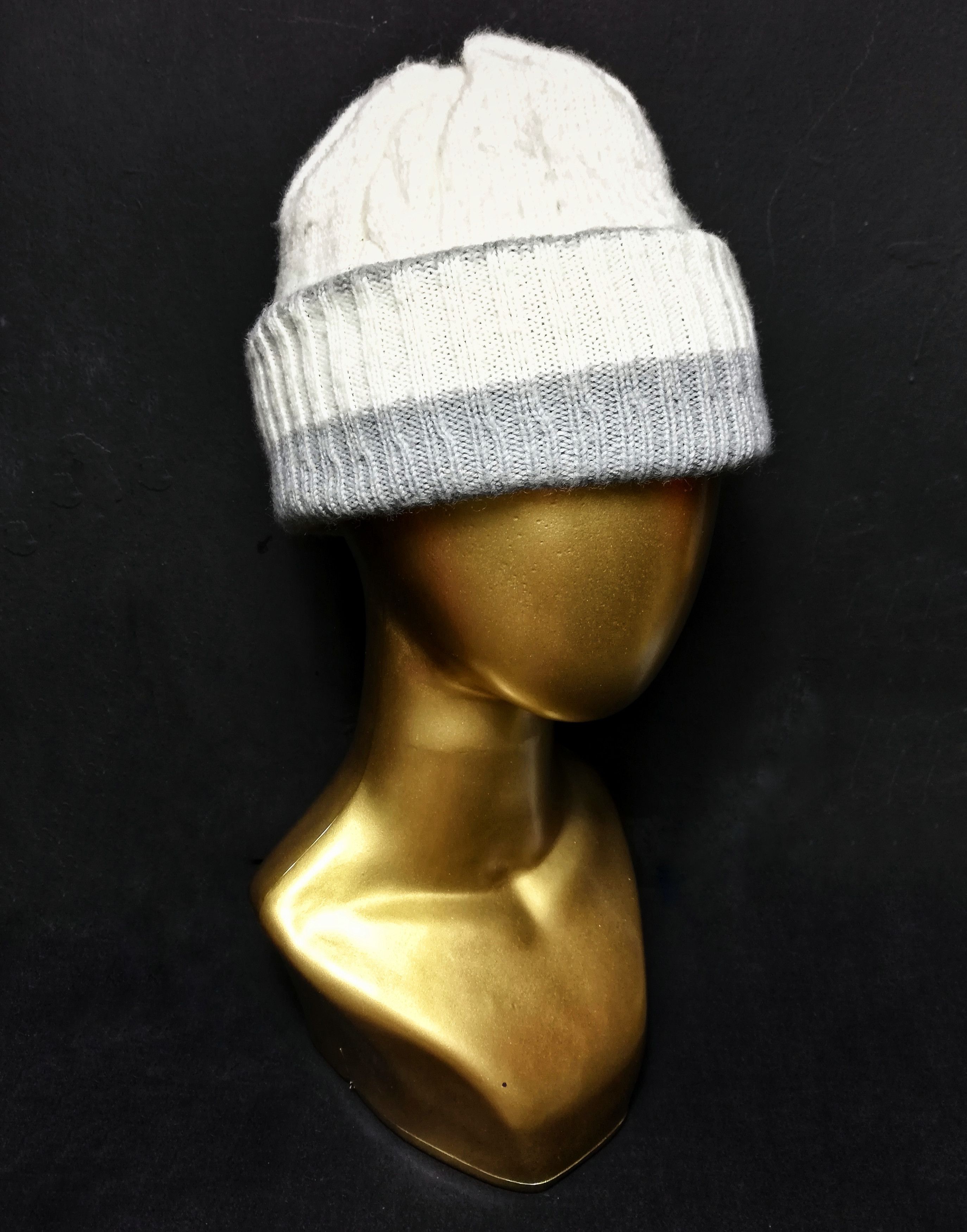 Japanese Brand 🔥SUMMER SALE Iconic Kissmark Knitwear Bennie Hat Acrylic🔥 Size ONE SIZE - 4 Thumbnail