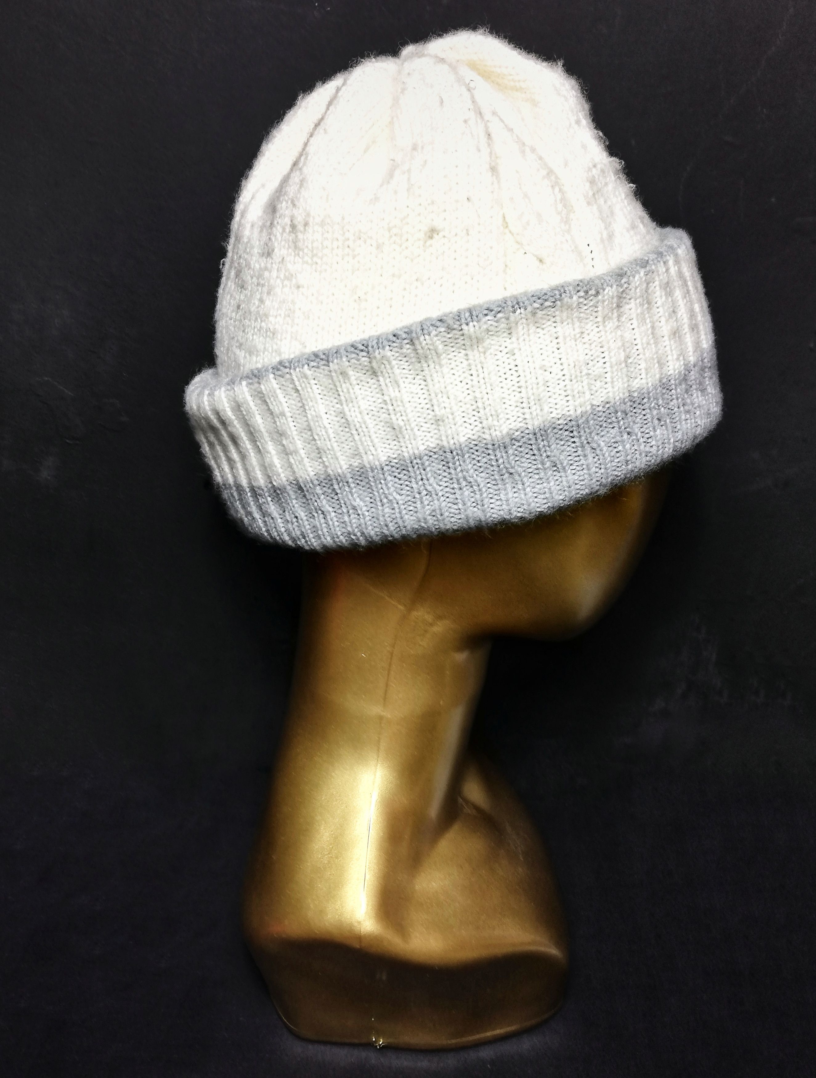 Japanese Brand 🔥SUMMER SALE Iconic Kissmark Knitwear Bennie Hat Acrylic🔥 Size ONE SIZE - 5 Thumbnail