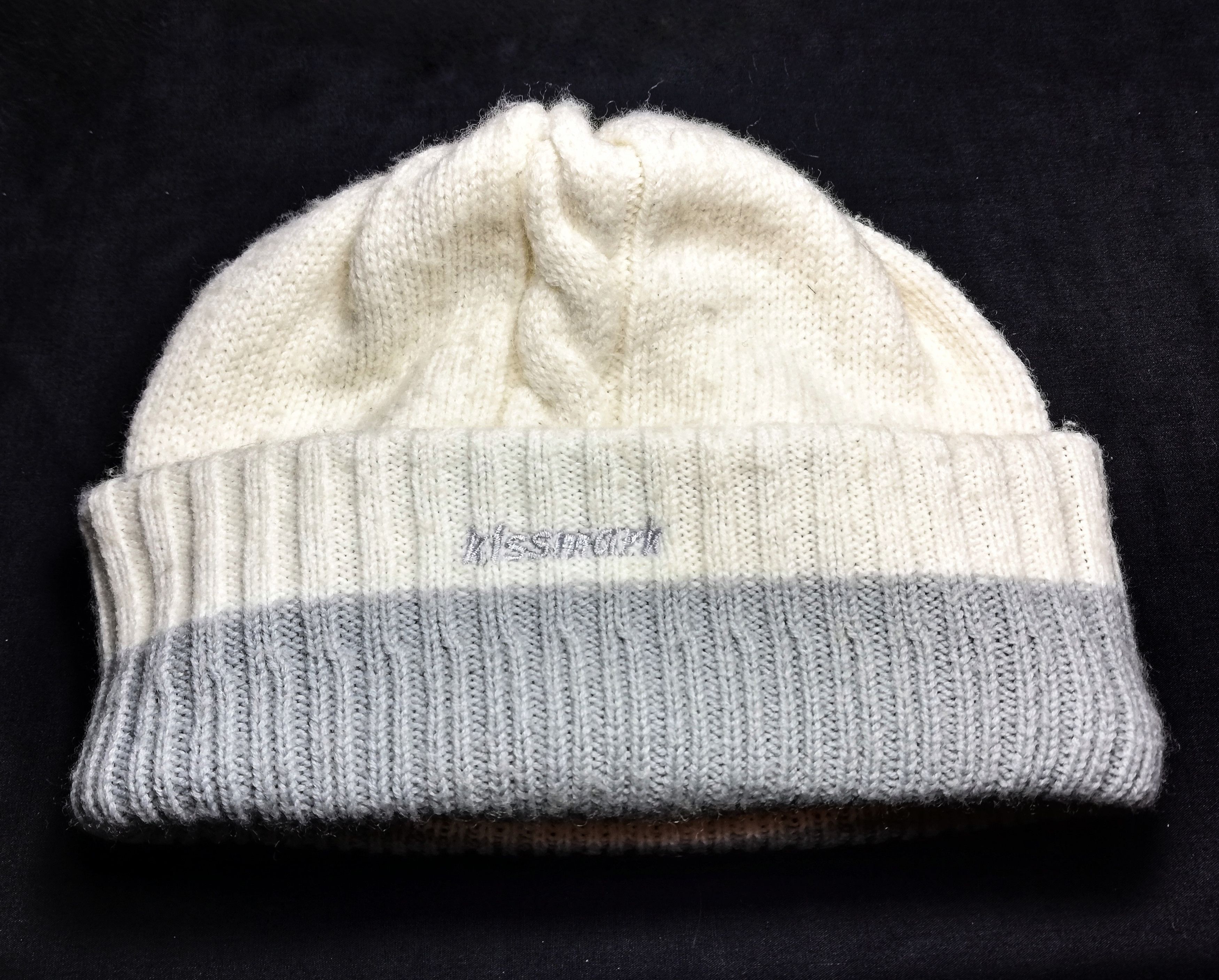 Japanese Brand 🔥SUMMER SALE Iconic Kissmark Knitwear Bennie Hat Acrylic🔥 Size ONE SIZE - 8 Thumbnail