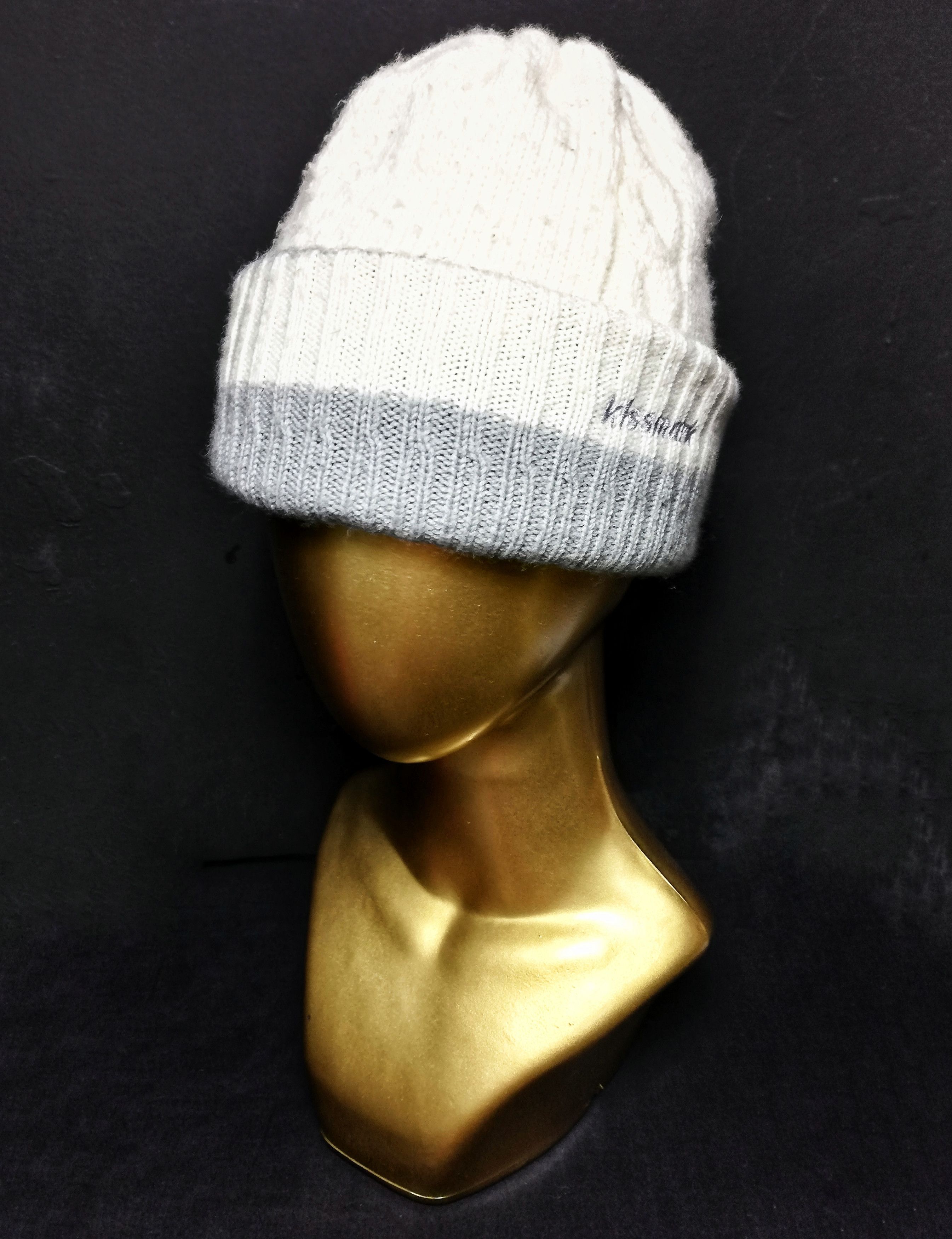 Japanese Brand 🔥SUMMER SALE Iconic Kissmark Knitwear Bennie Hat Acrylic🔥 Size ONE SIZE - 2 Thumbnail