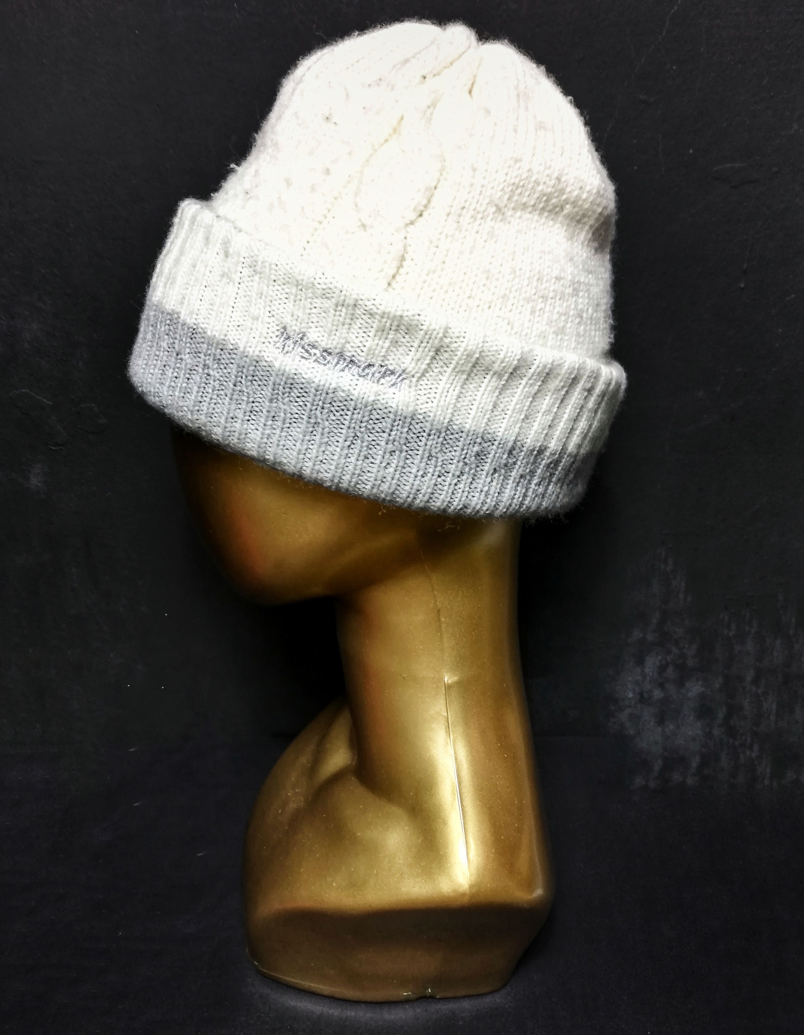Japanese Brand 🔥SUMMER SALE Iconic Kissmark Knitwear Bennie Hat Acrylic🔥 Size ONE SIZE - 1 Thumbnail