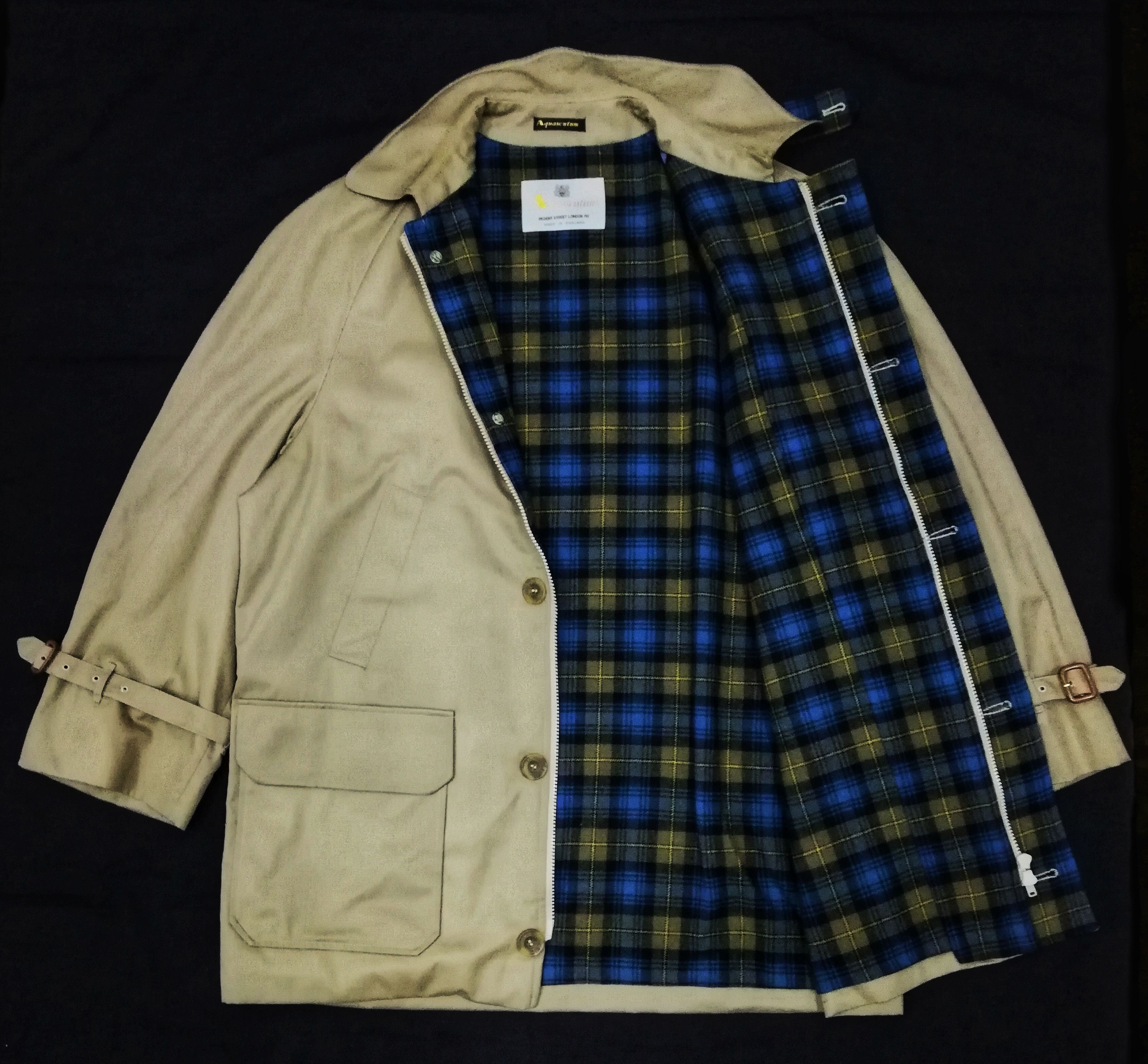 Aquascutum × Vintage 🔥ENGLAND Aquascutum Regent Street London W.i LONG JACKET🔥 Size US M / EU 48-50 / 2 - 1 Thumbnail
