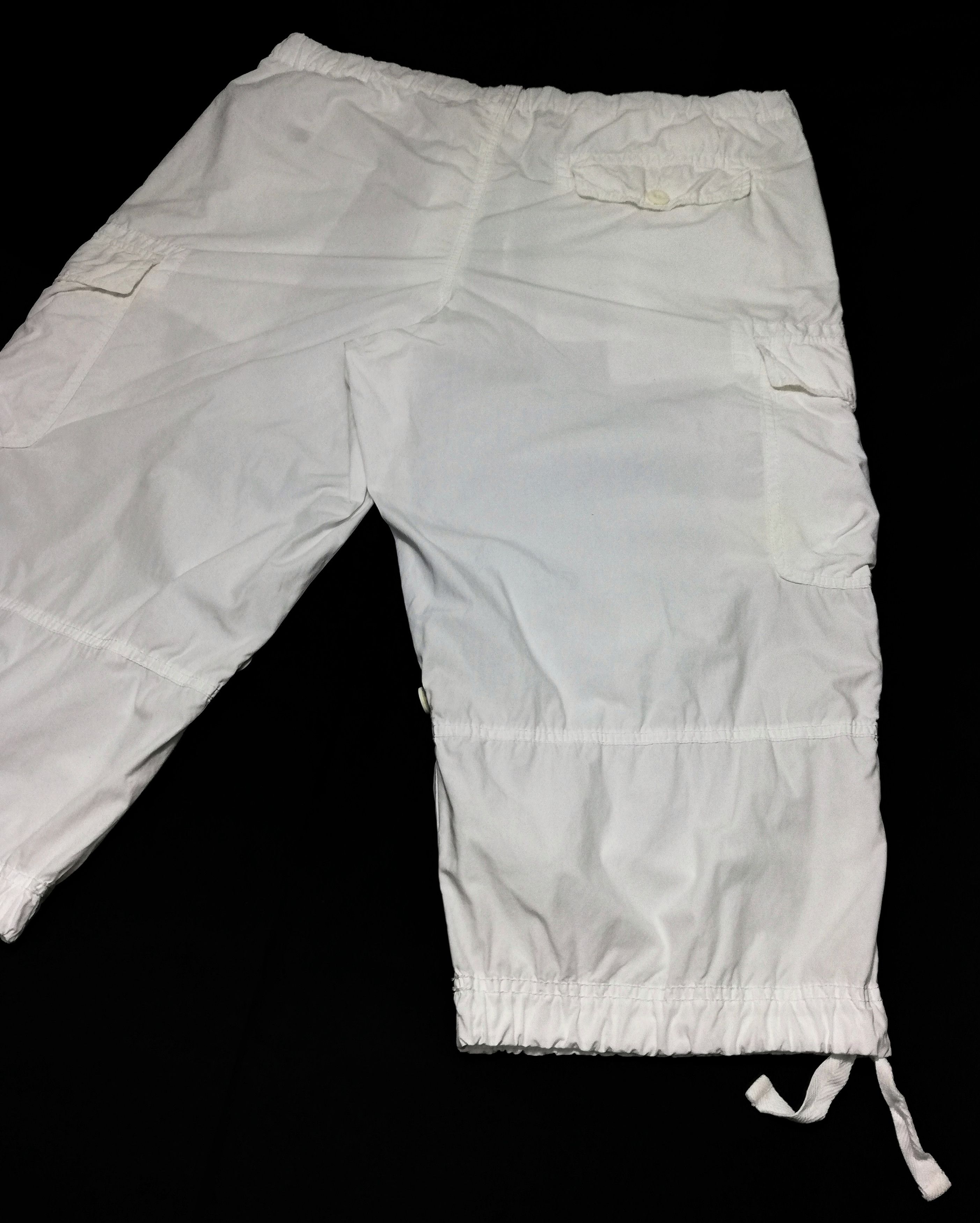 Japanese Brand × Uniqlo 🔥Japanese Brand Uniqlo Cargo White 3Q Uater Pants Cotton🔥 Size US 38 / EU 54 - 13 Thumbnail