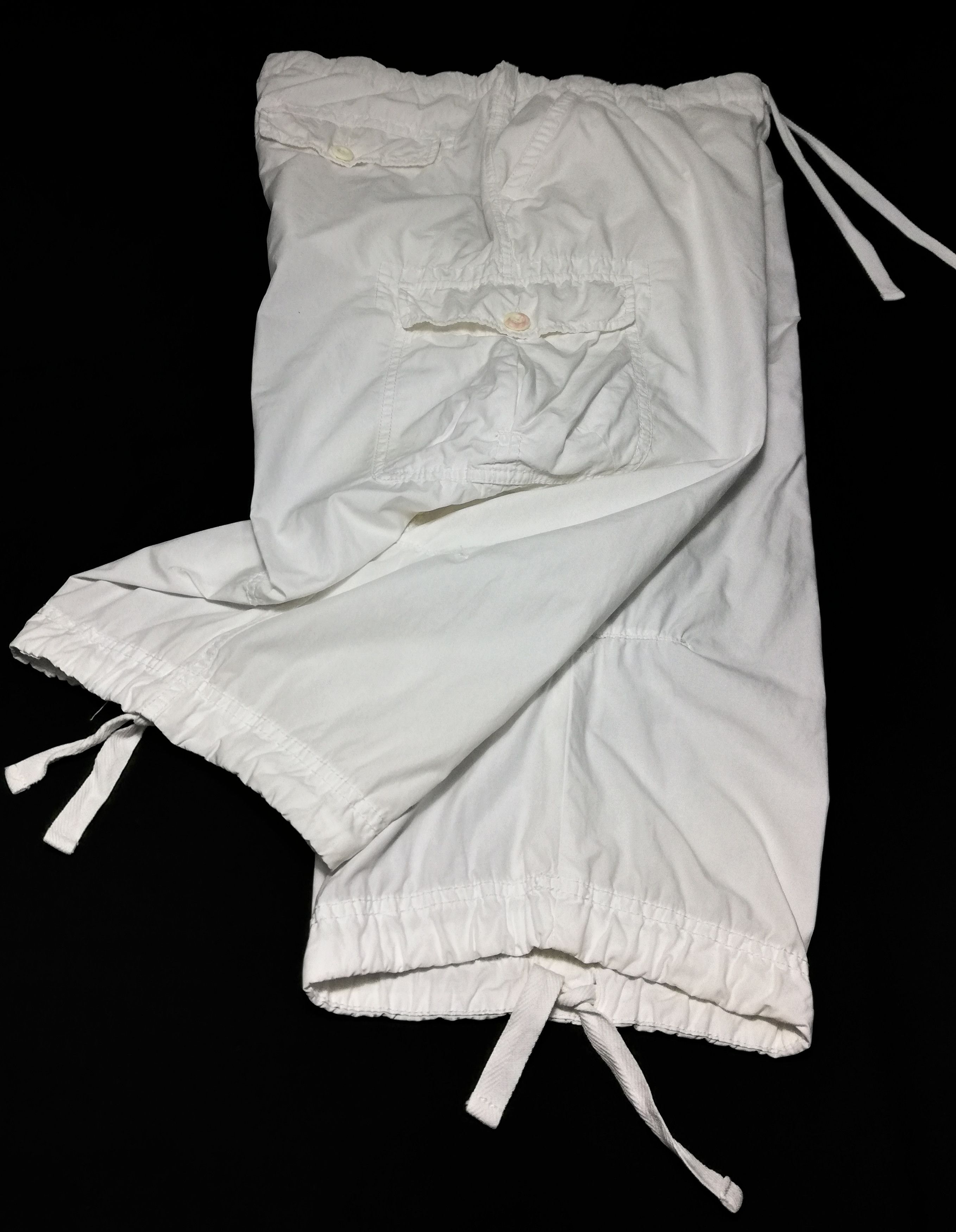 Japanese Brand × Uniqlo 🔥Japanese Brand Uniqlo Cargo White 3Q Uater Pants Cotton🔥 Size US 38 / EU 54 - 11 Thumbnail