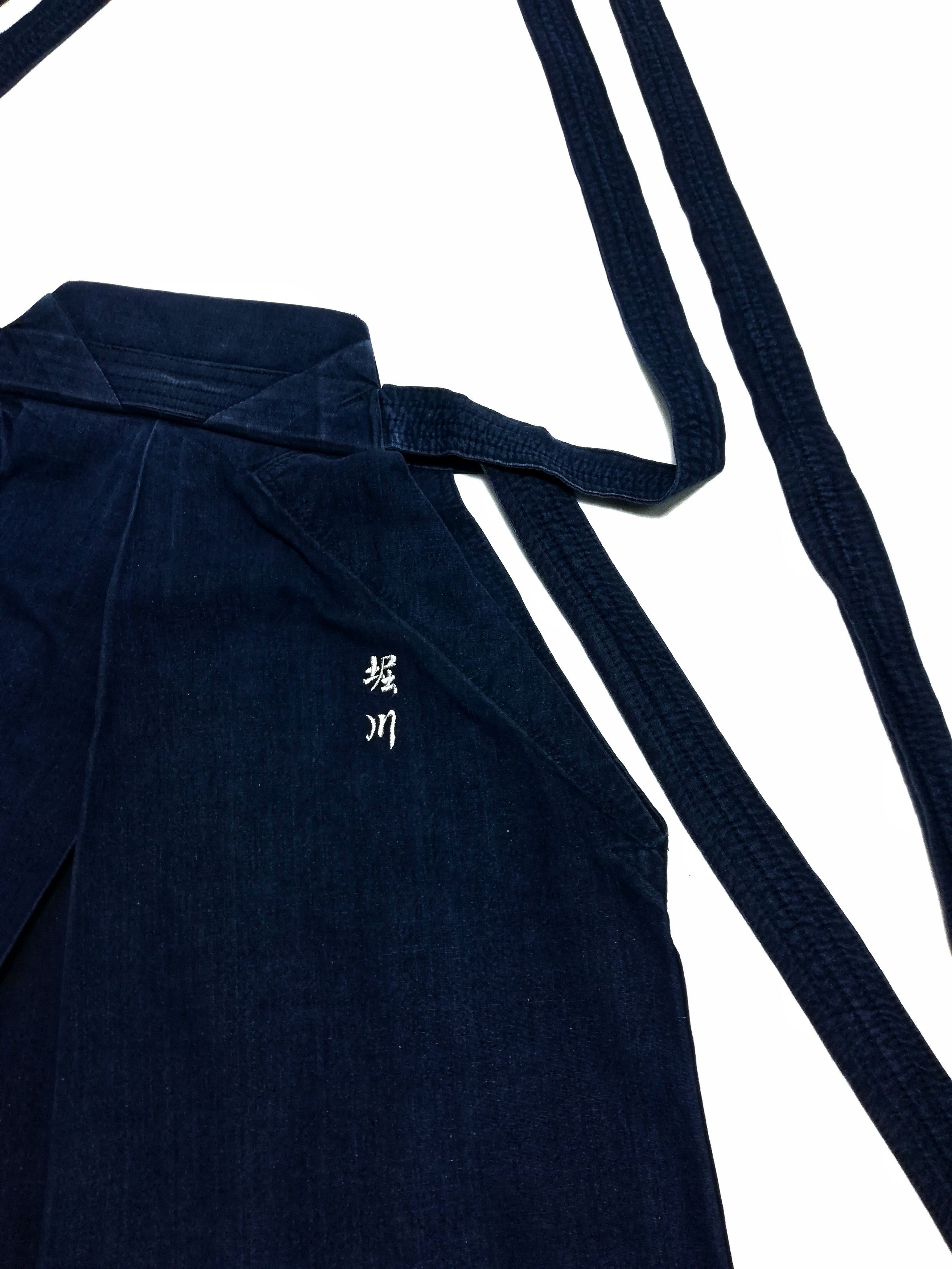 Indigo × Japanese Brand 🔥Japanese Traditional Kimono Hakama Wide Pants/Monpe Pants Size US 33 - 5 Thumbnail