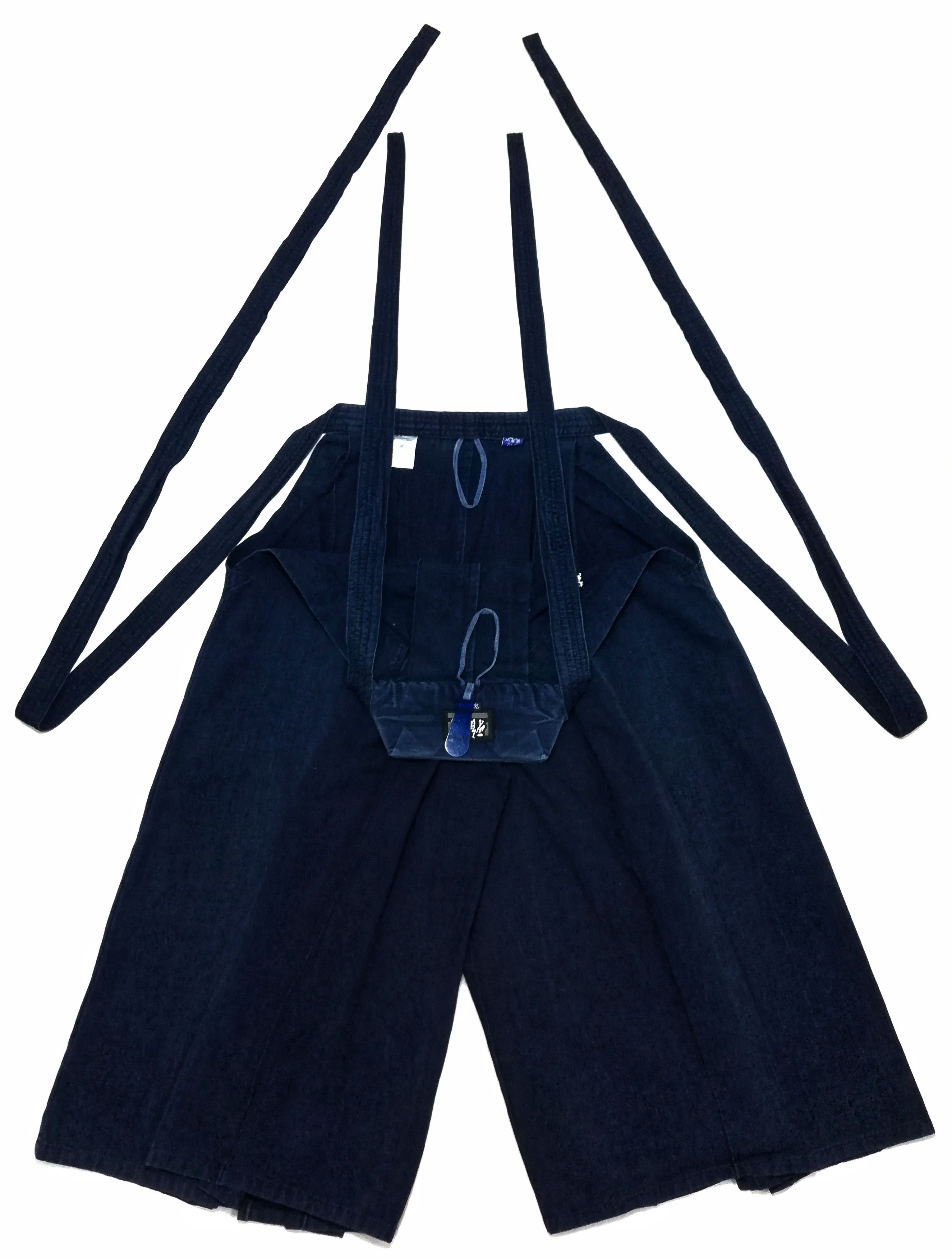 Indigo × Japanese Brand 🔥Japanese Traditional Kimono Hakama Wide Pants/Monpe Pants Size US 33 - 9 Thumbnail