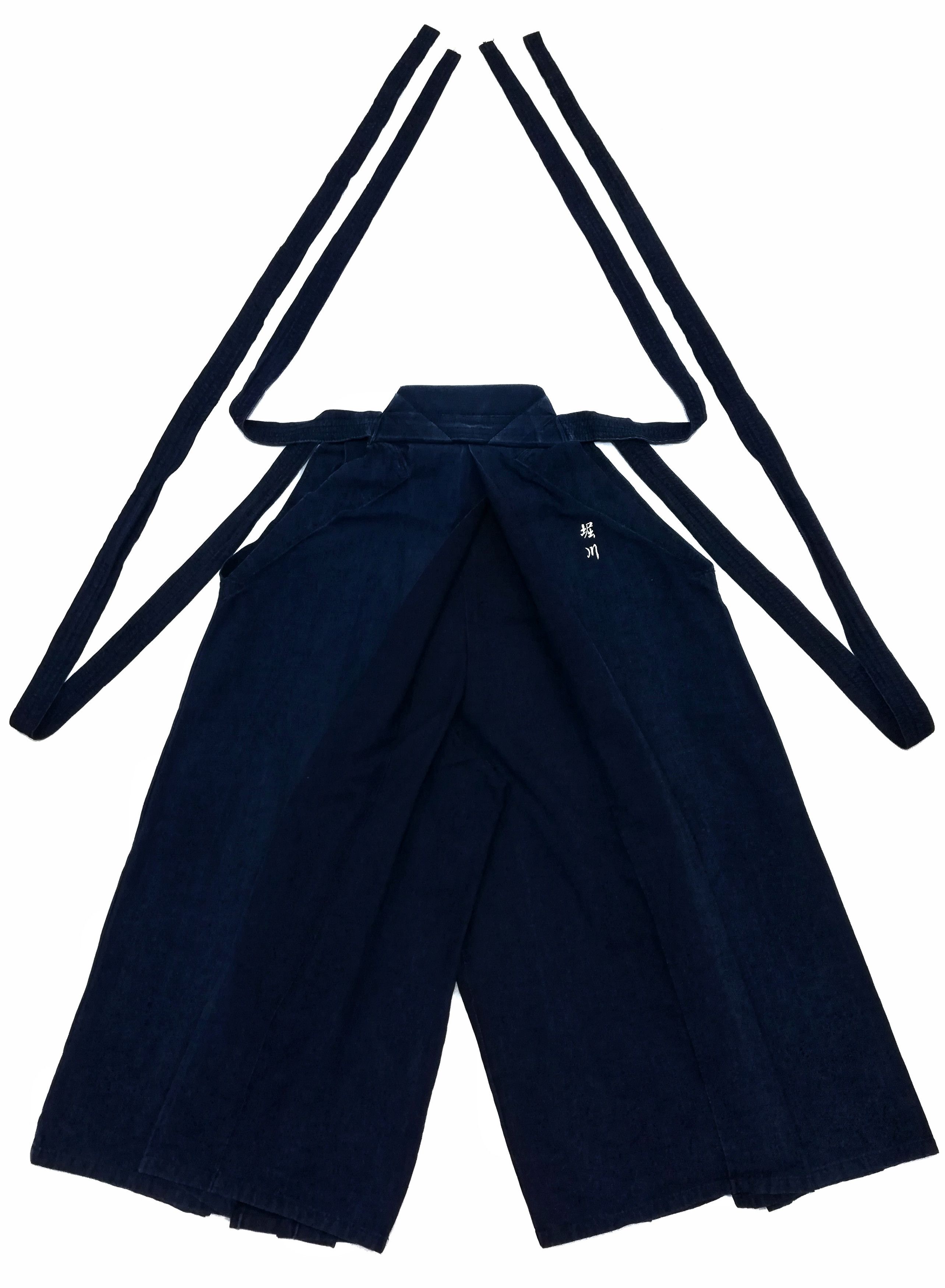 Indigo × Japanese Brand 🔥Japanese Traditional Kimono Hakama Wide Pants/Monpe Pants Size US 33 - 6 Thumbnail